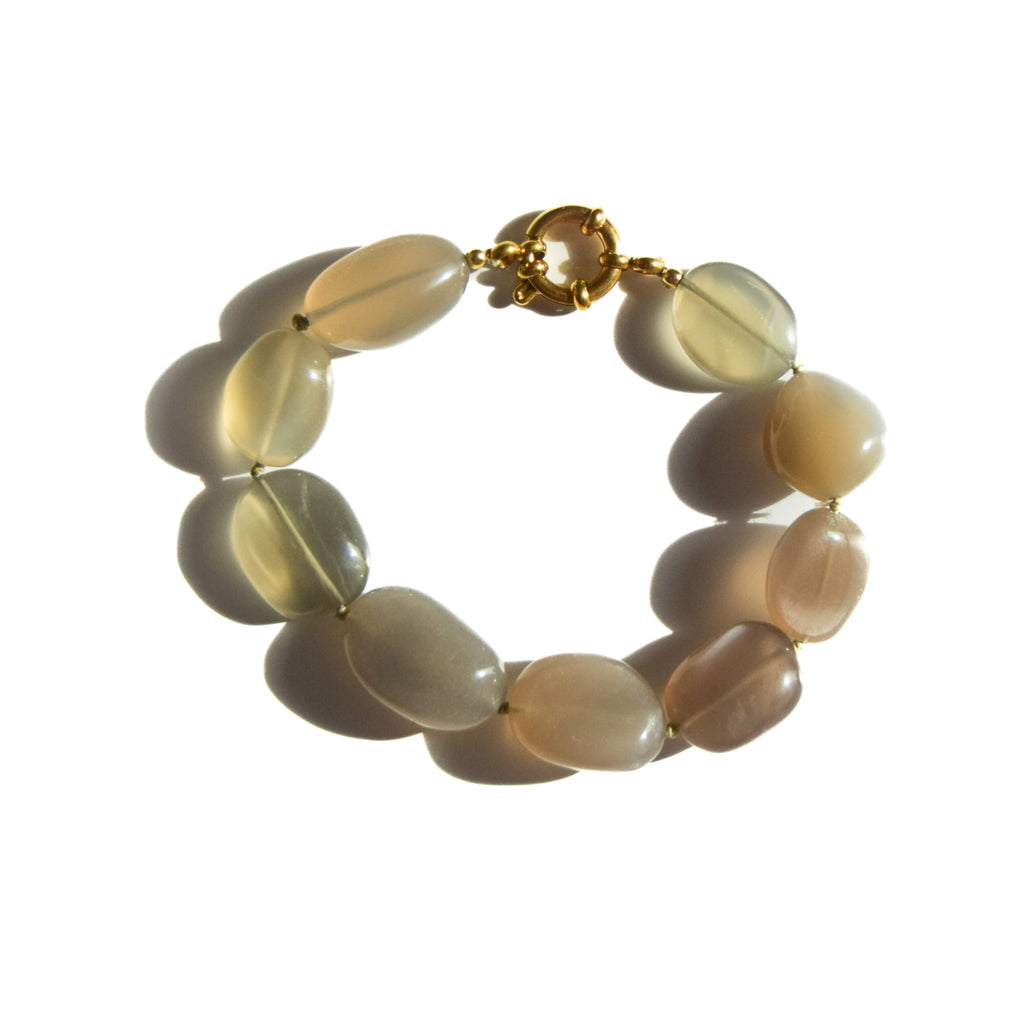 Strata — Moonstone Bracelet