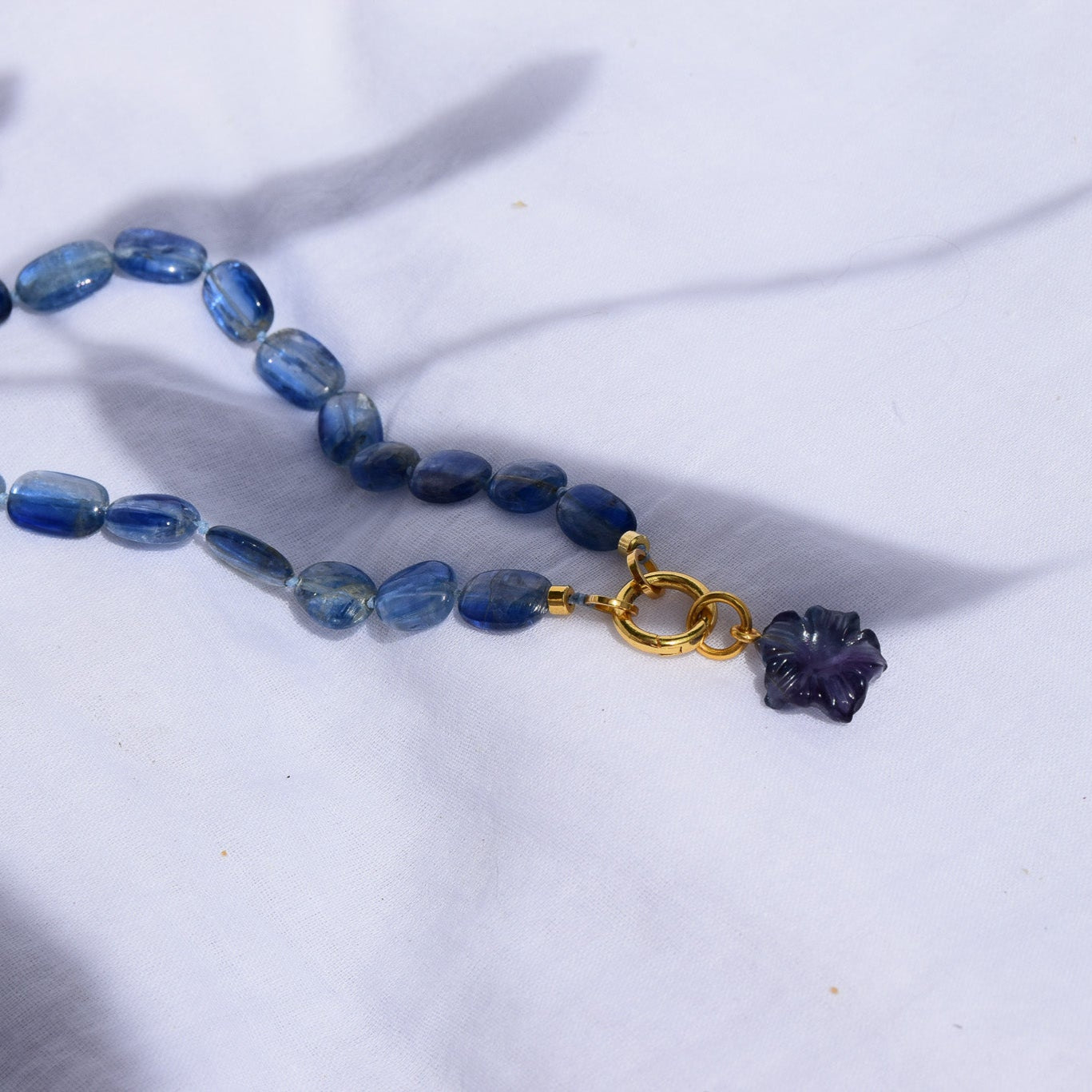 Blue Kyanite Choker Necklace