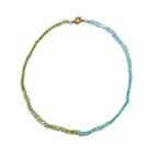 Balance — Apatite and Peridot Necklace