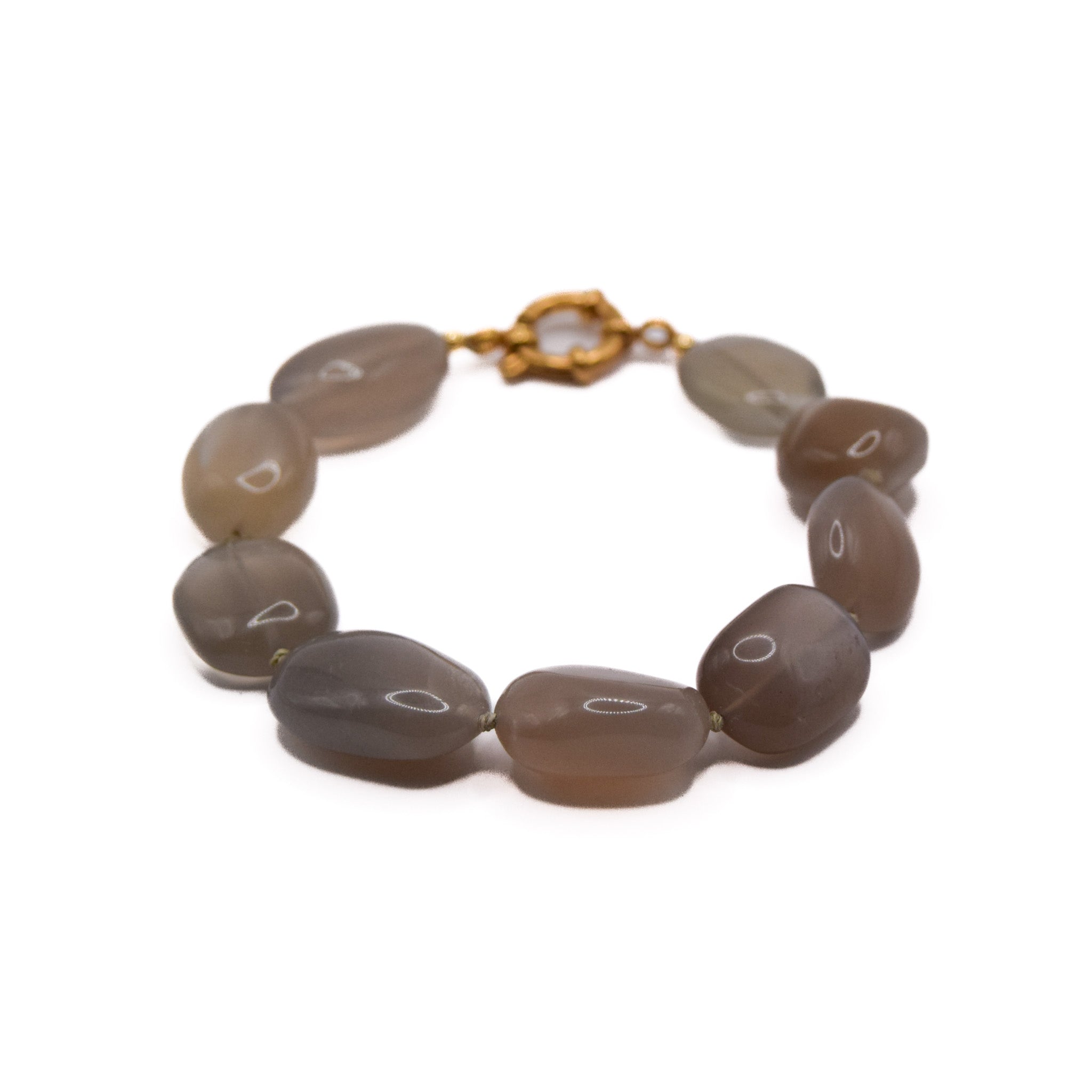 Grey Moonstone Bracelet