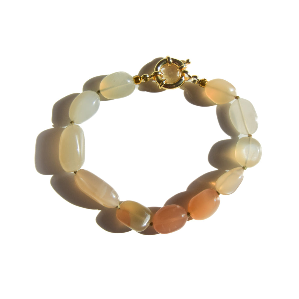 Strata — Moonstone Bracelet