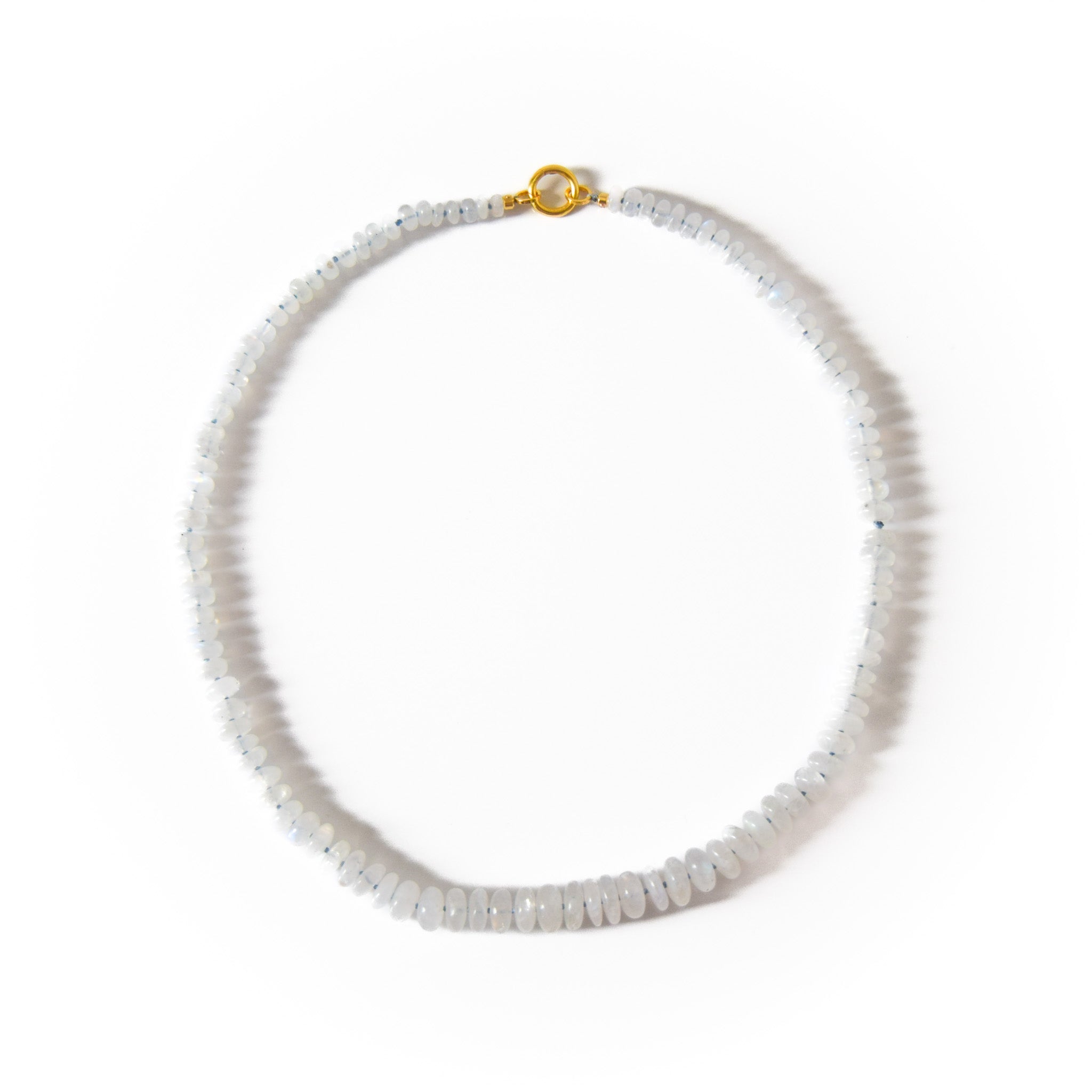 Rainbow Moonstone Necklace