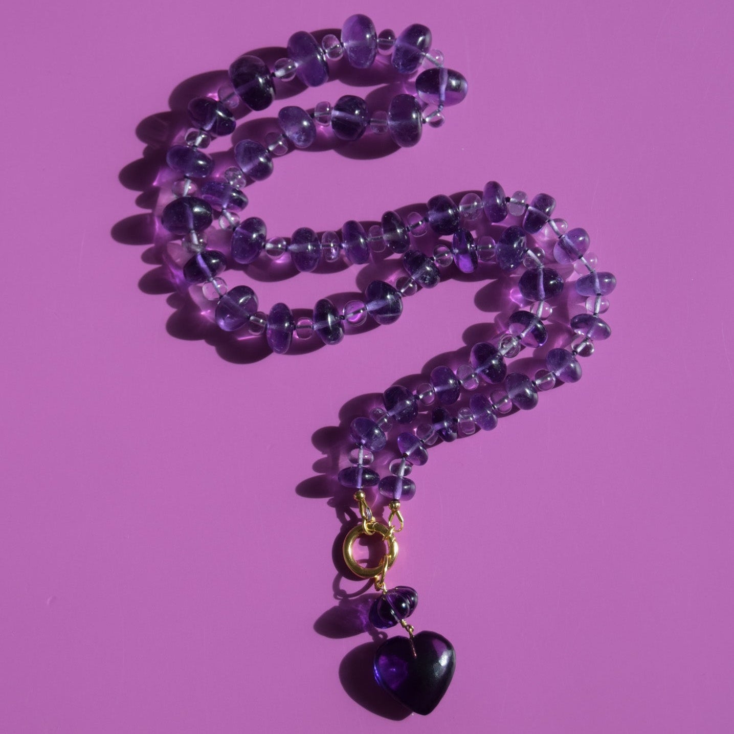 Duality — Amethyst Necklace
