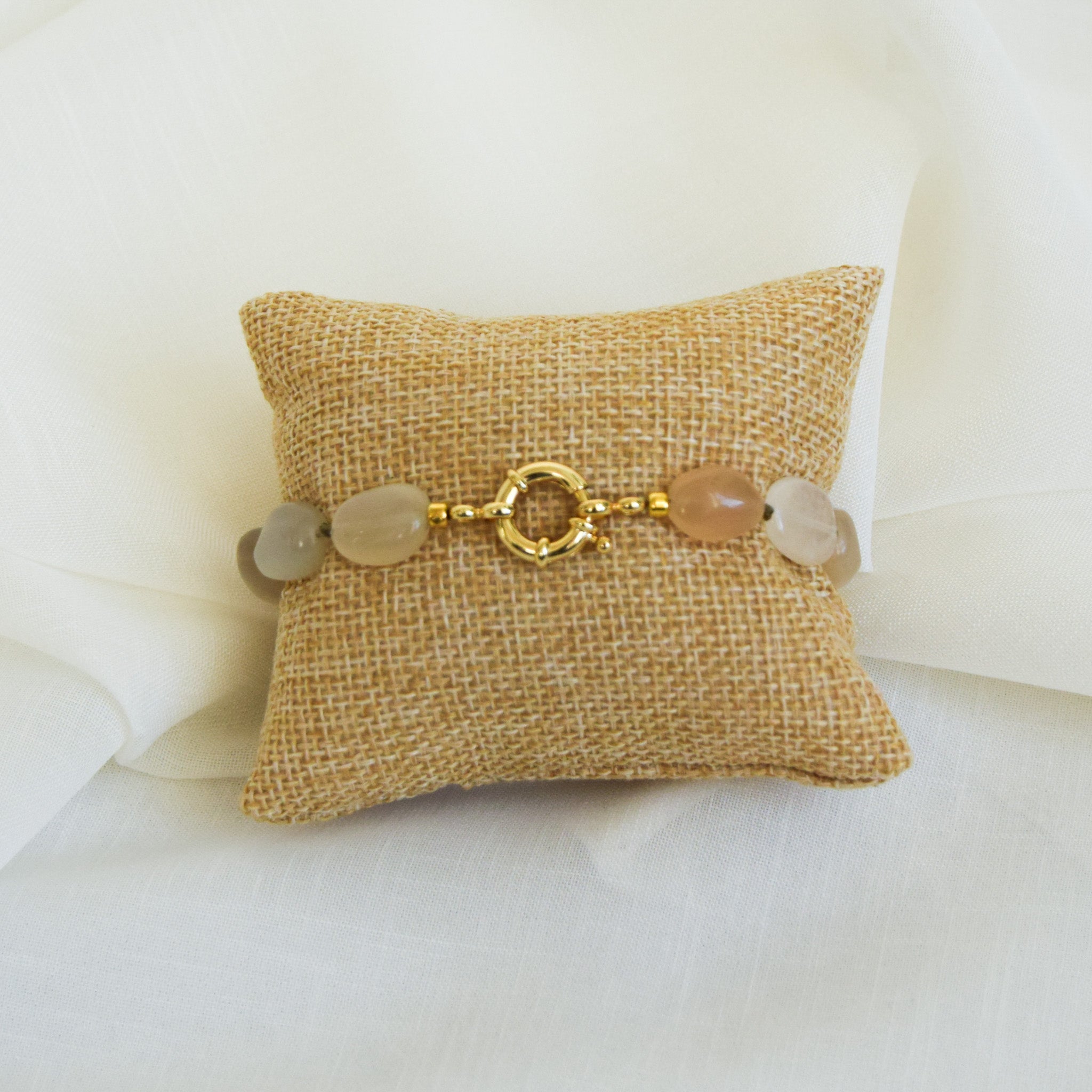 Multi-colored Moonstone Bracelet