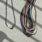 Halo — Sapphire Pearl Choker