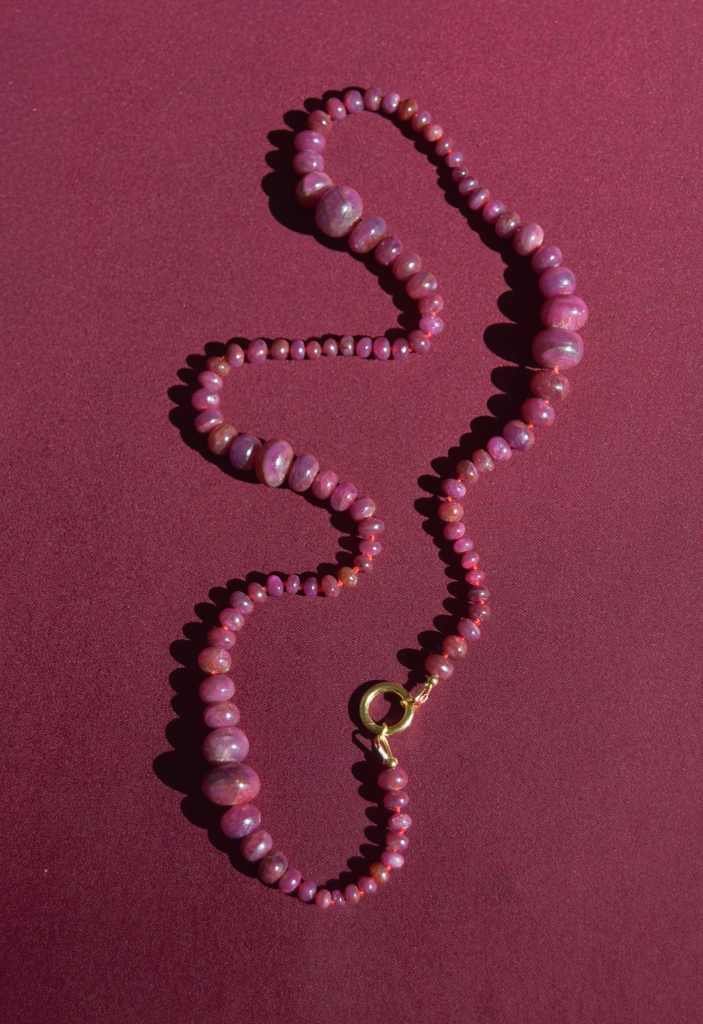 Sonus — Ruby Necklace