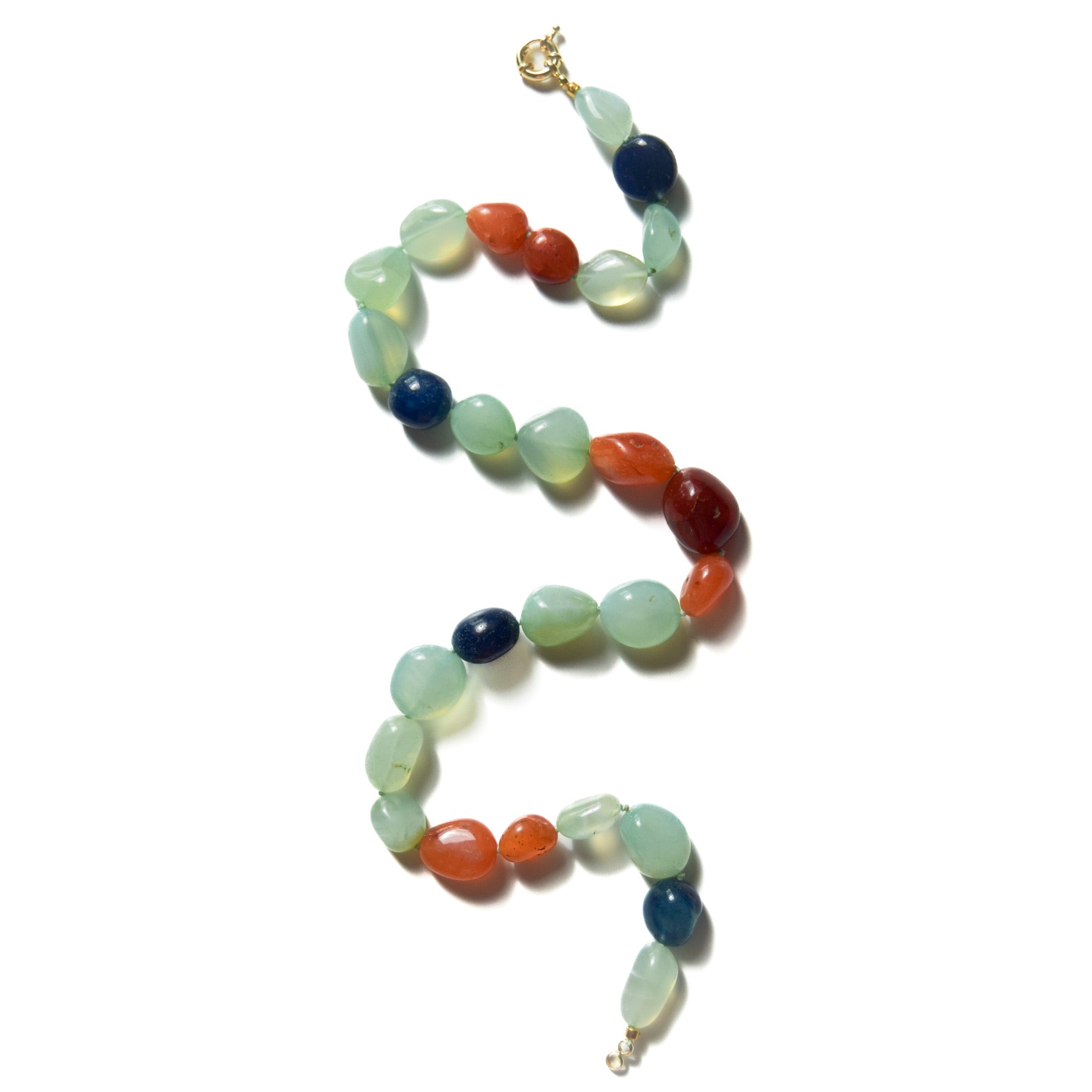 Strata — Chalcedony Necklace
