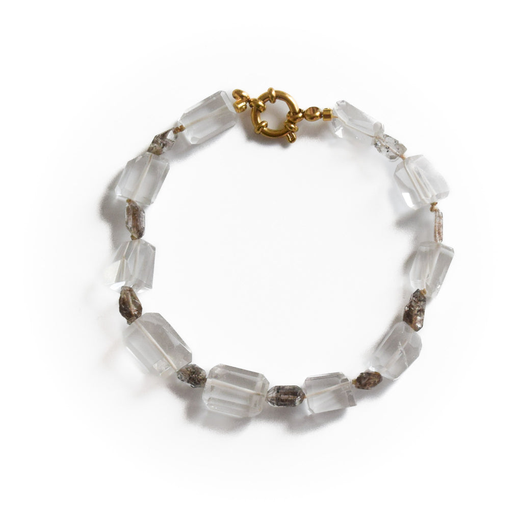 Duality — Clear quartz Bracelet