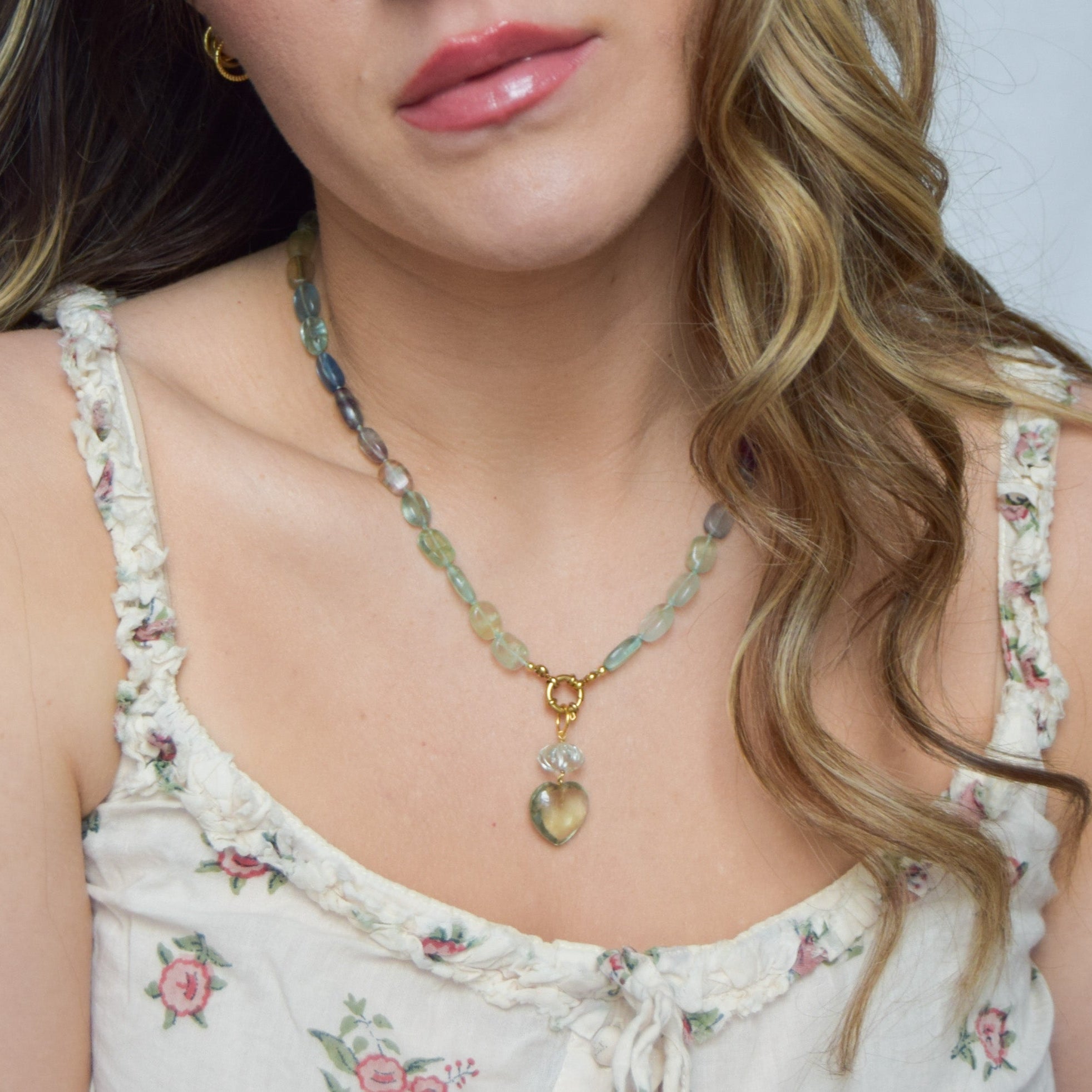 Strata — Fluorite Necklace