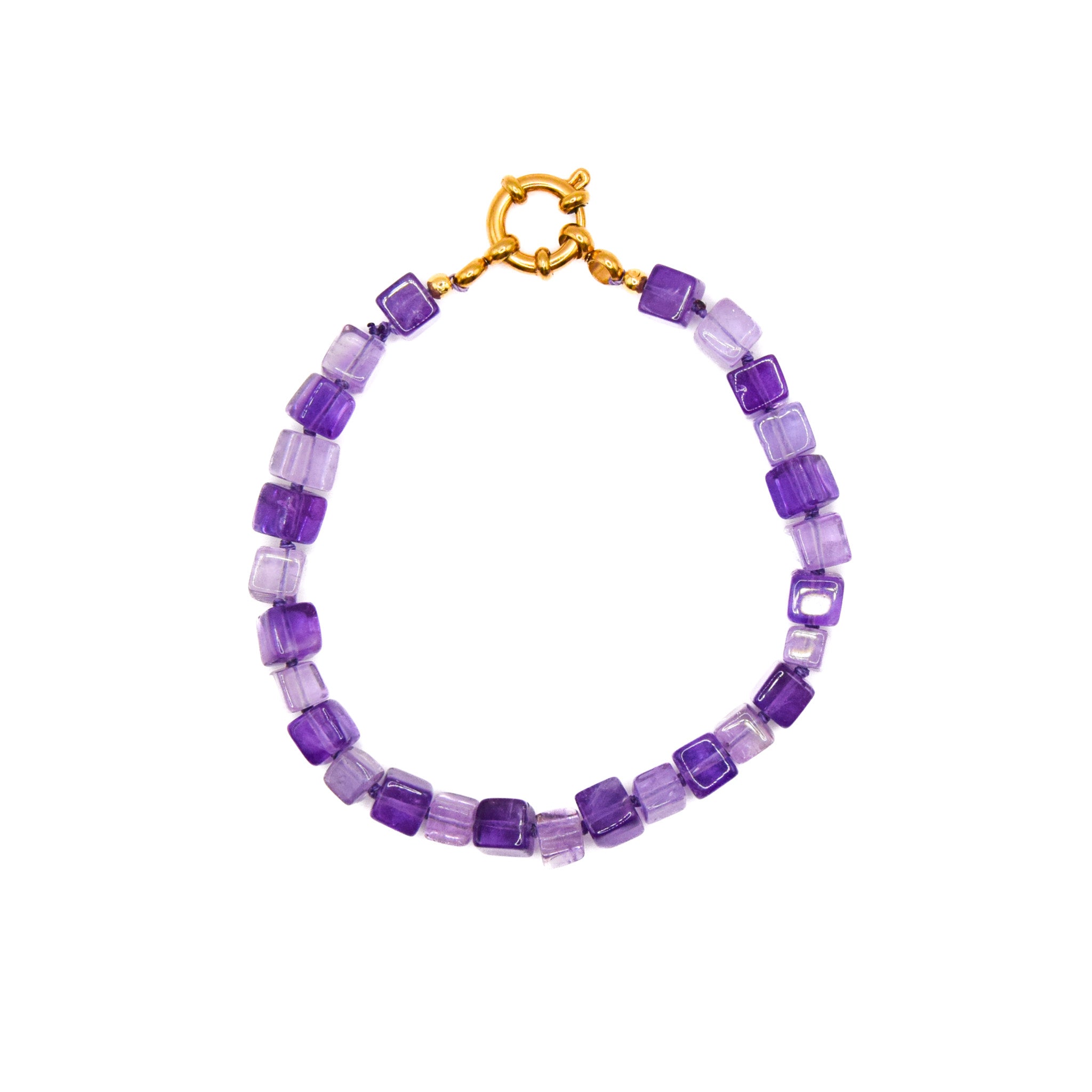 Duality Amethyst Bracelet