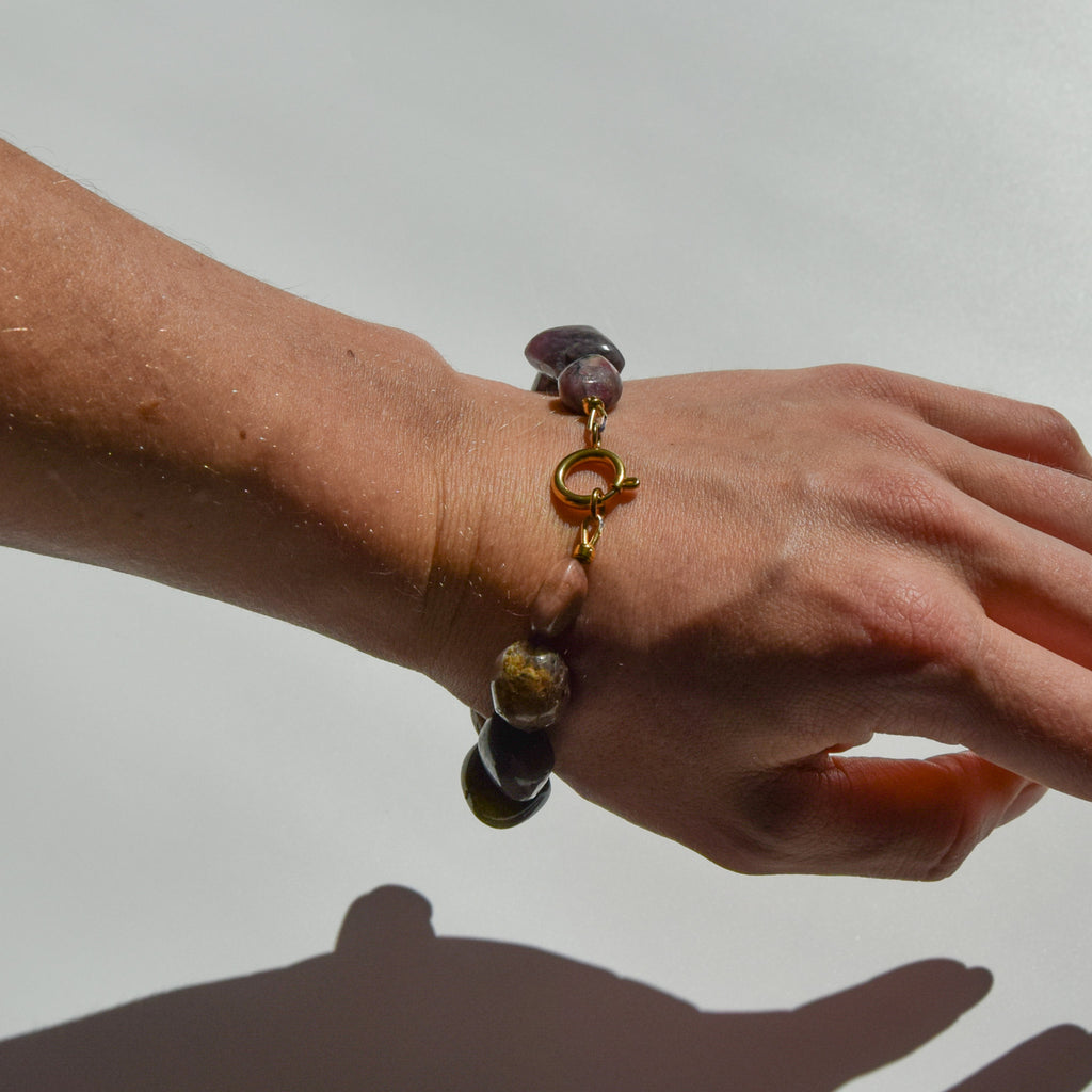 Strata — Tourmaline Bracelet