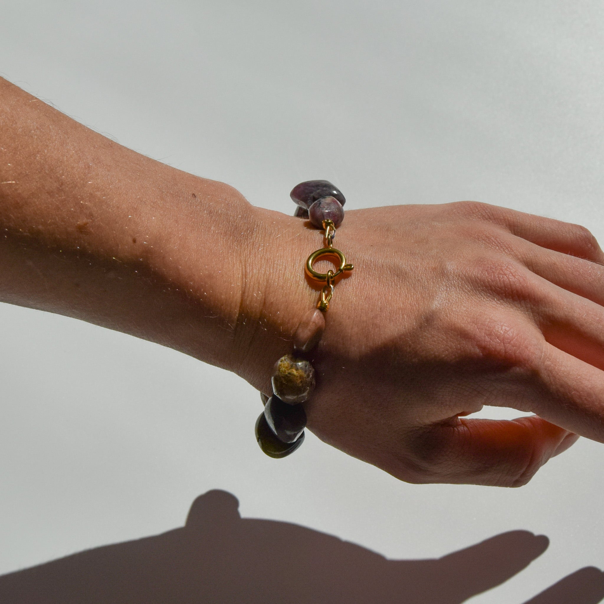 Strata — Tourmaline Bracelet