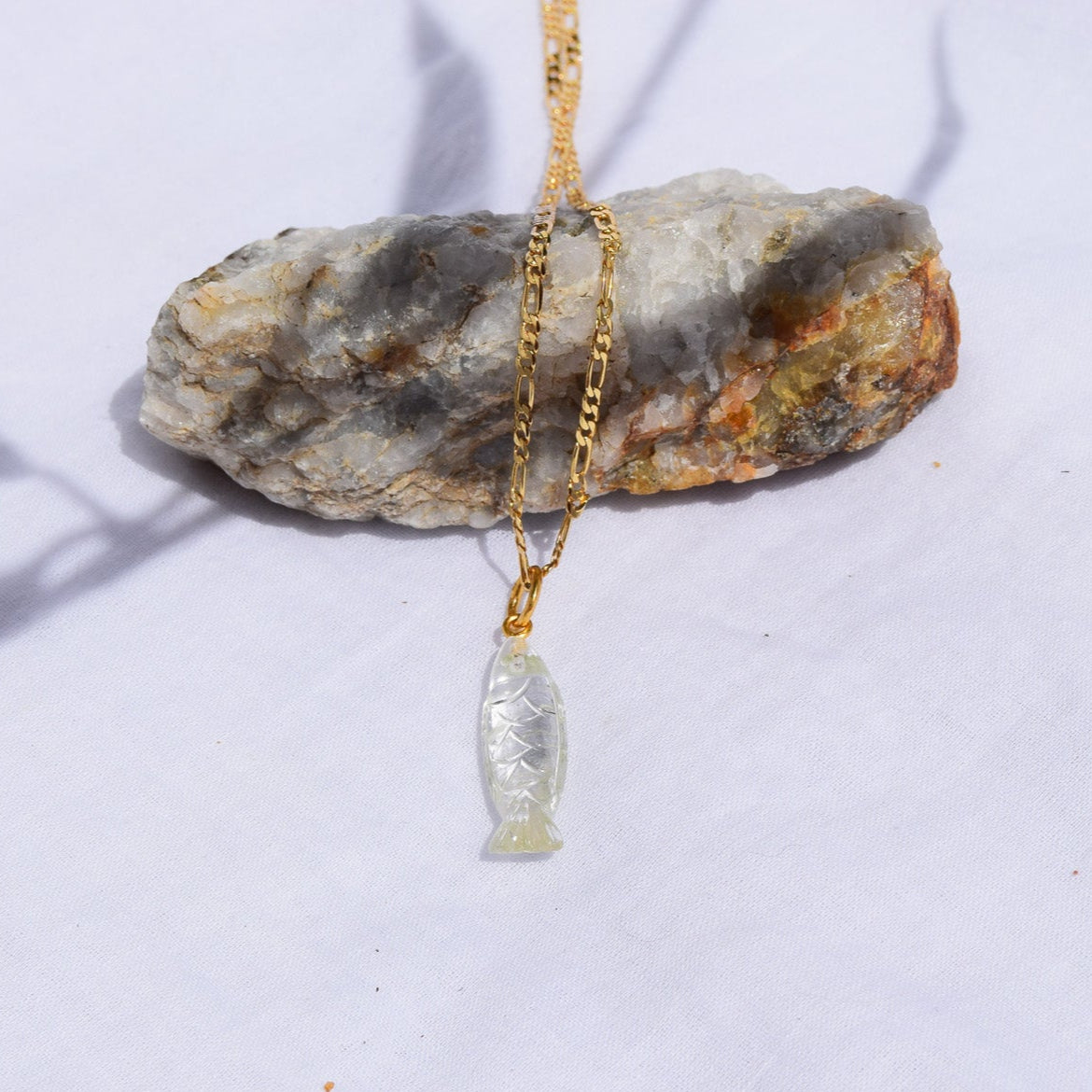 Freeform Fish Pendant