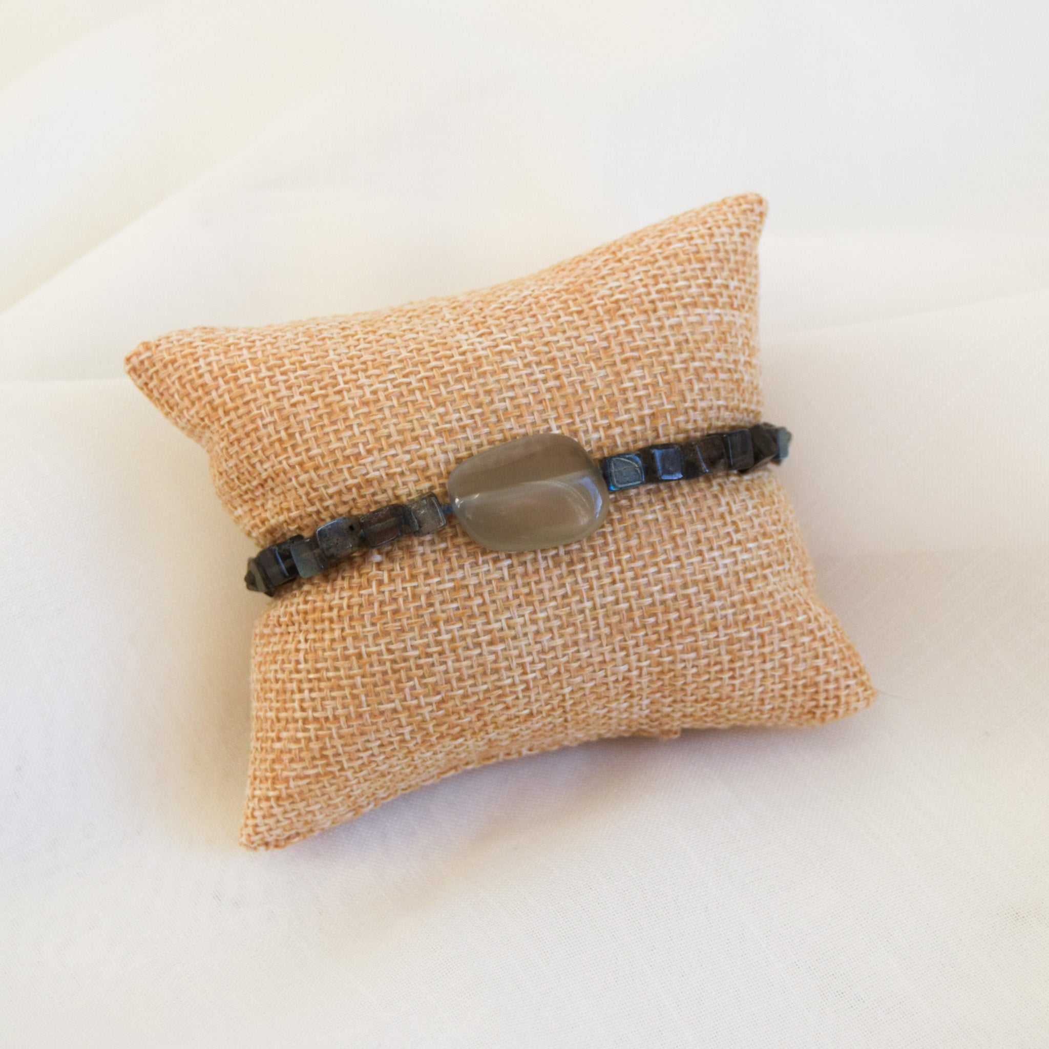 Moonstone & Labradorite Bracelet