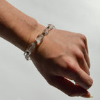 Duality — Clear quartz Bracelet
