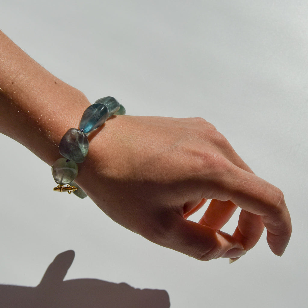 Strata — Fluorite Bracelet