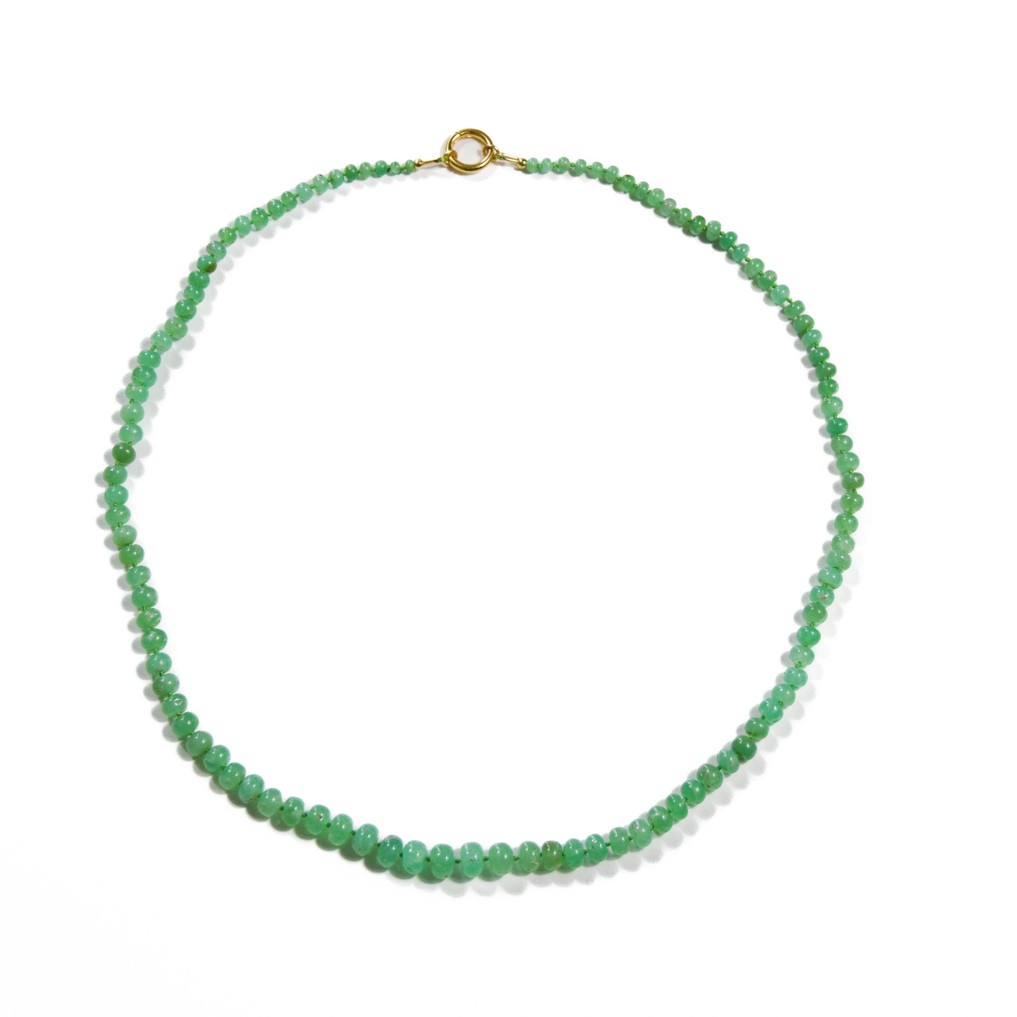 Chrysoprase Necklace