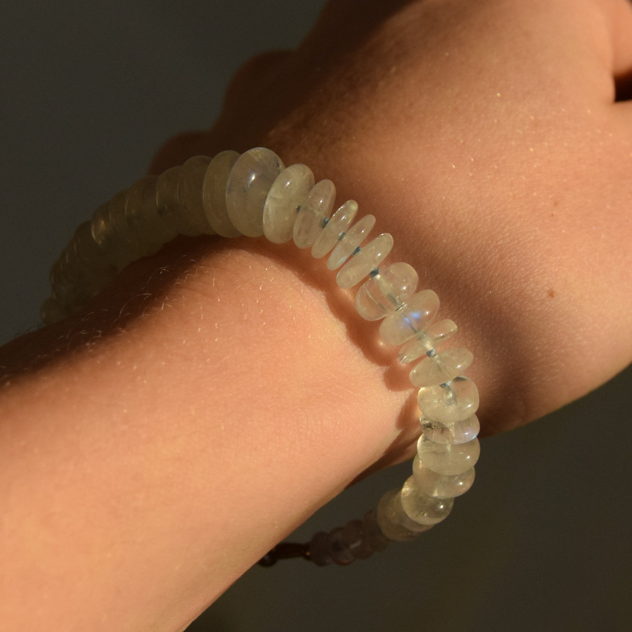 Rainbow Moonstone Bracelet