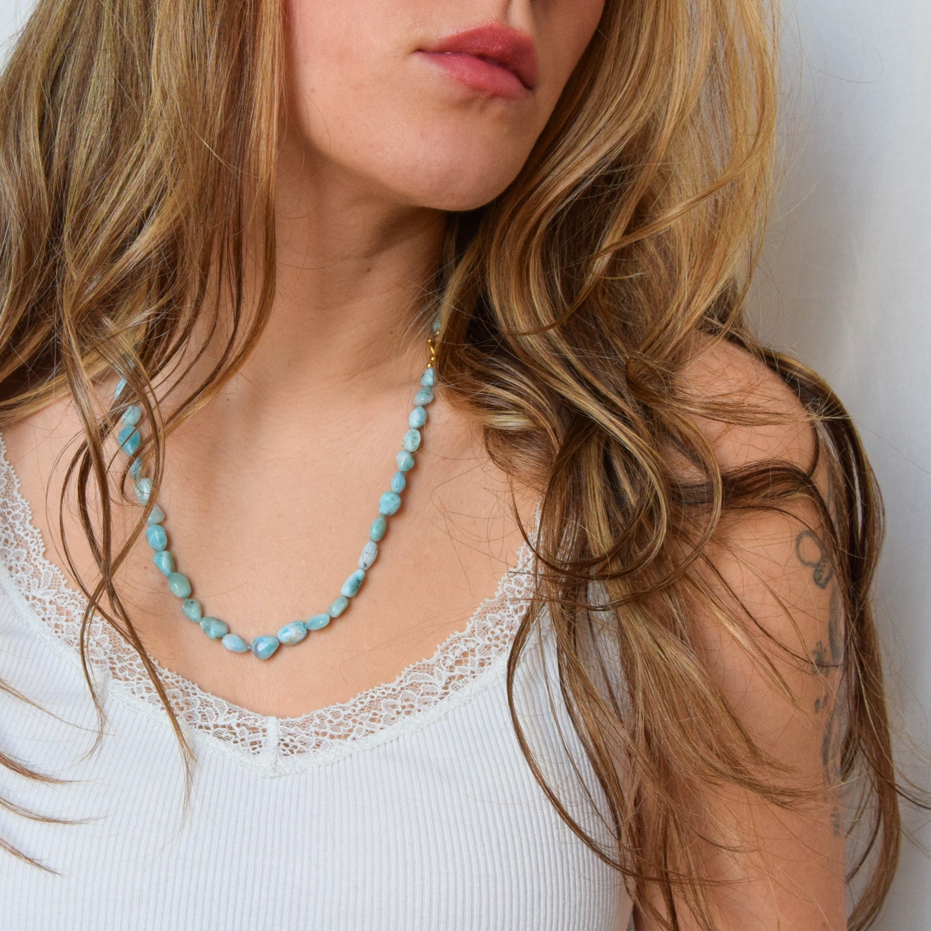 Larimar Necklace