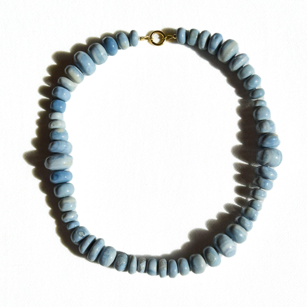 Sonus — Blue Opal Necklace