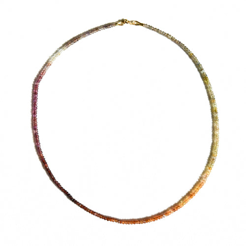 Aura — Multicolor Garnet Necklace