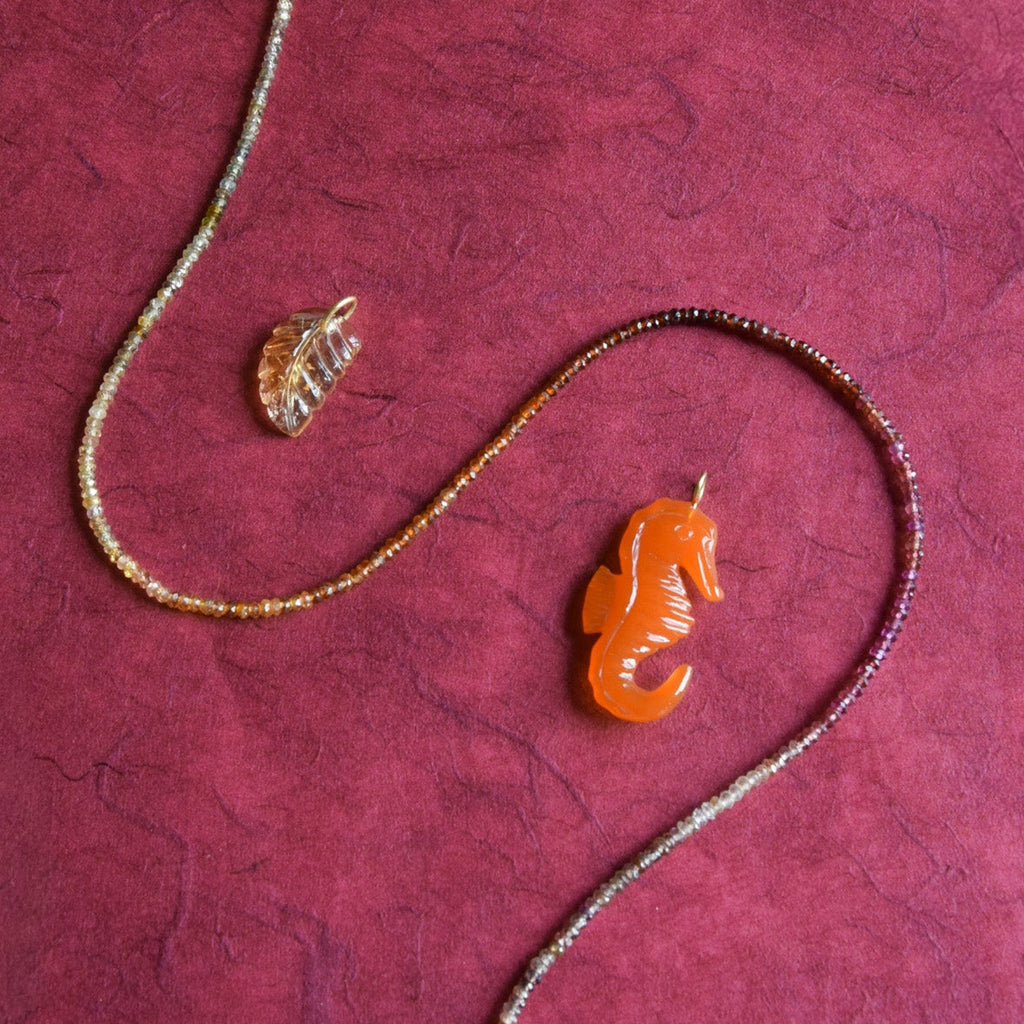 Aura — Multicolor Garnet Necklace