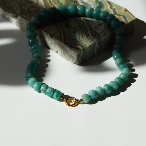 Amazonite Choker Necklace