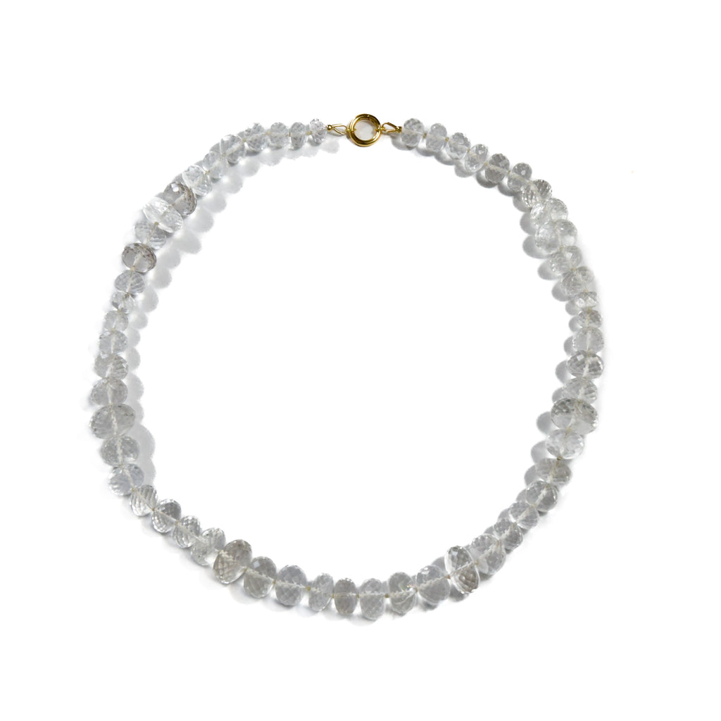 Soundwave Clear Quartz Necklace