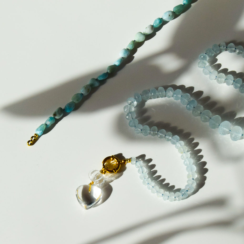 Strata — Larimar Bracelet