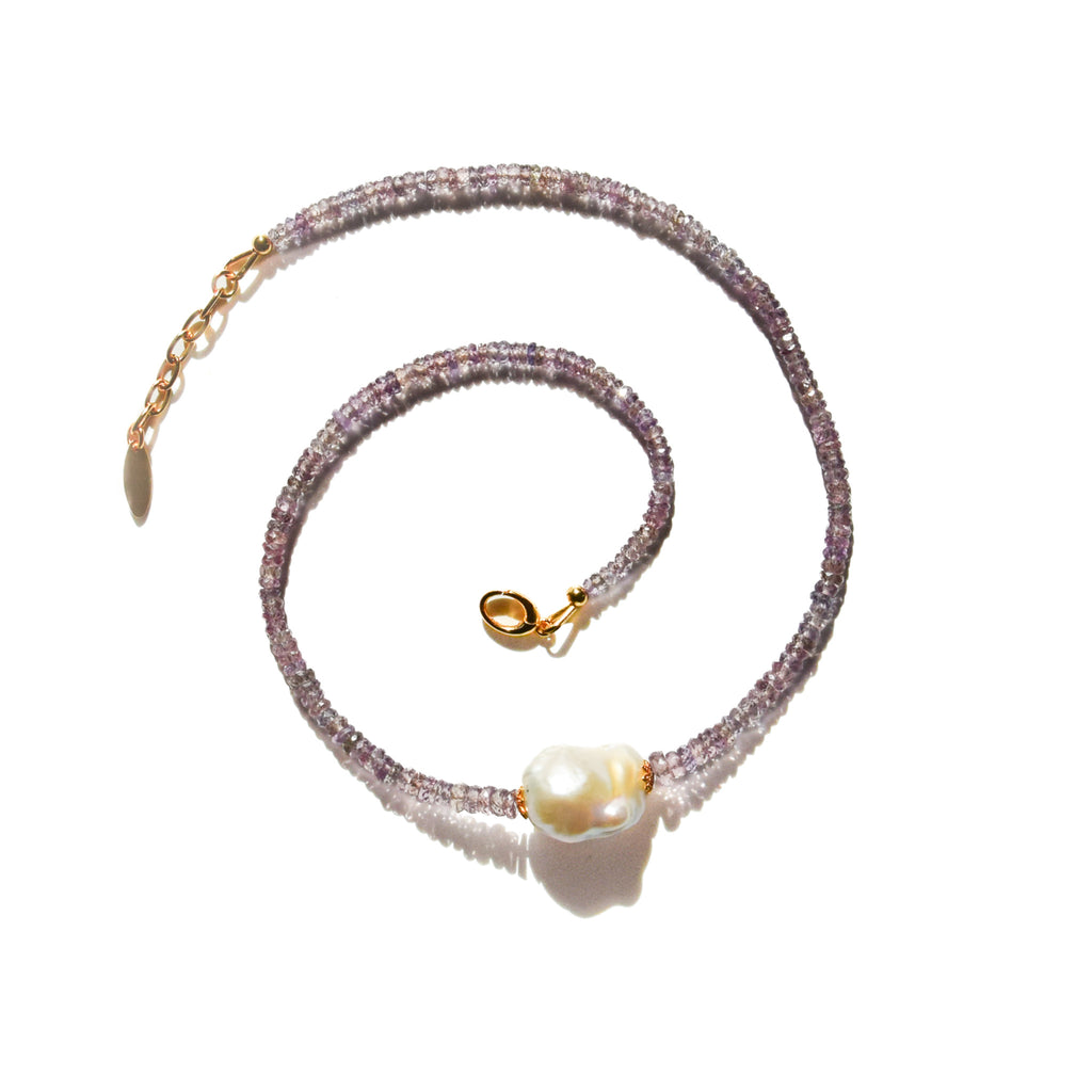 Halo — Sapphire Pearl Choker