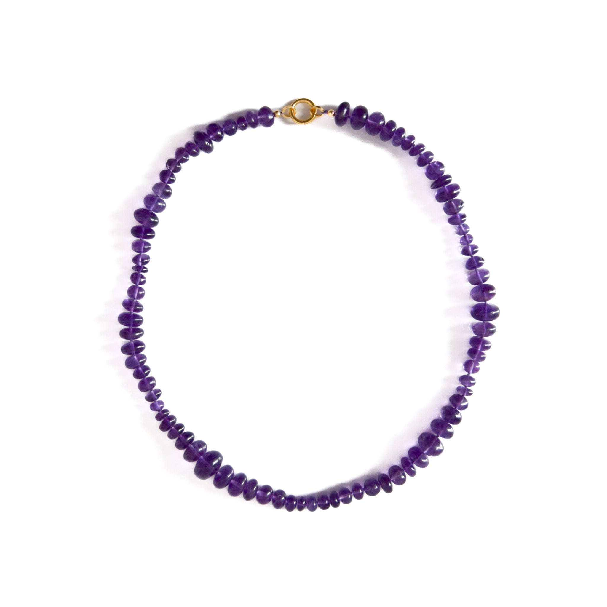 Sound Wave Amethyst Necklace