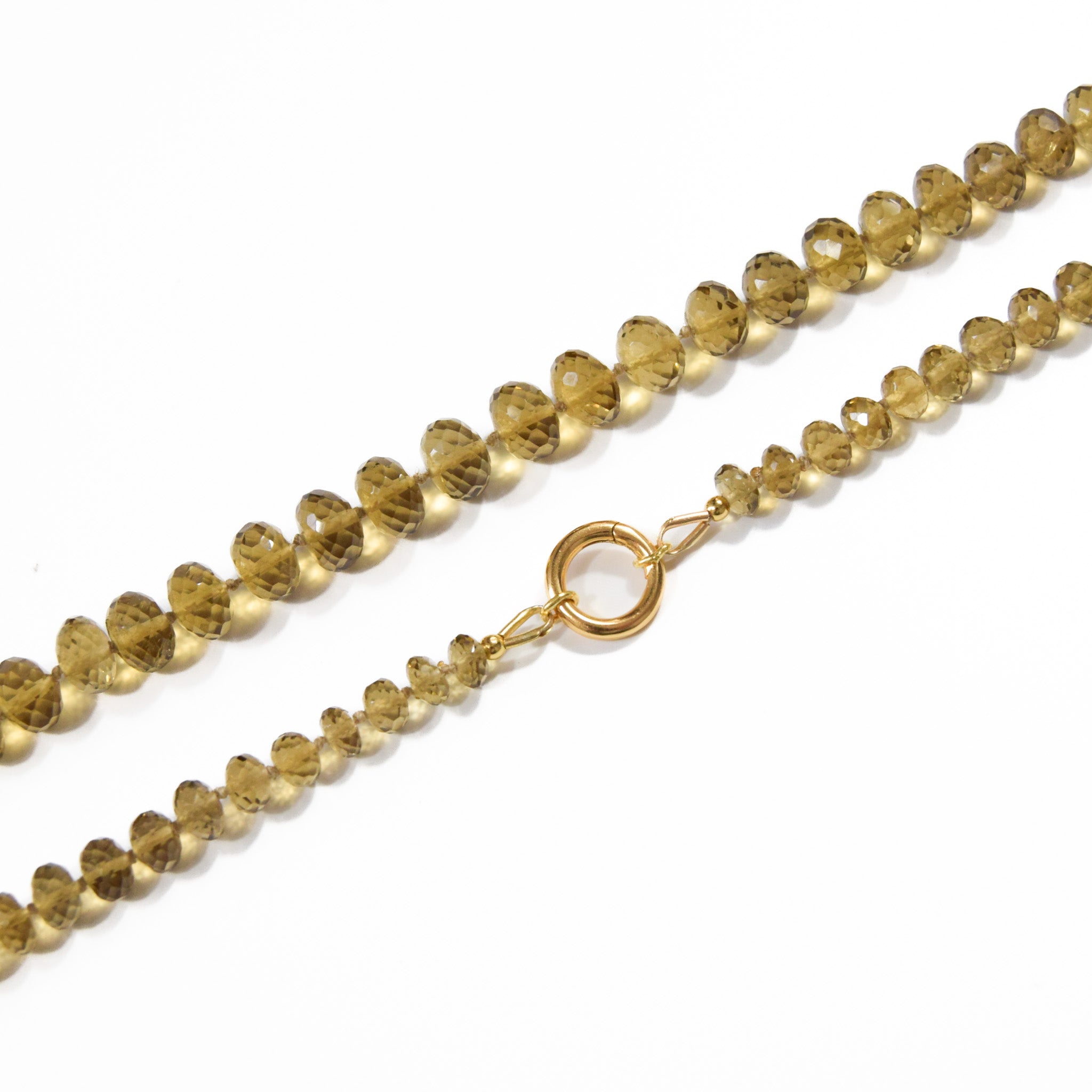 Beer Quartz Necklace