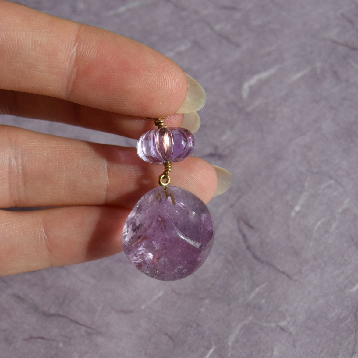 Stacked dice pendant