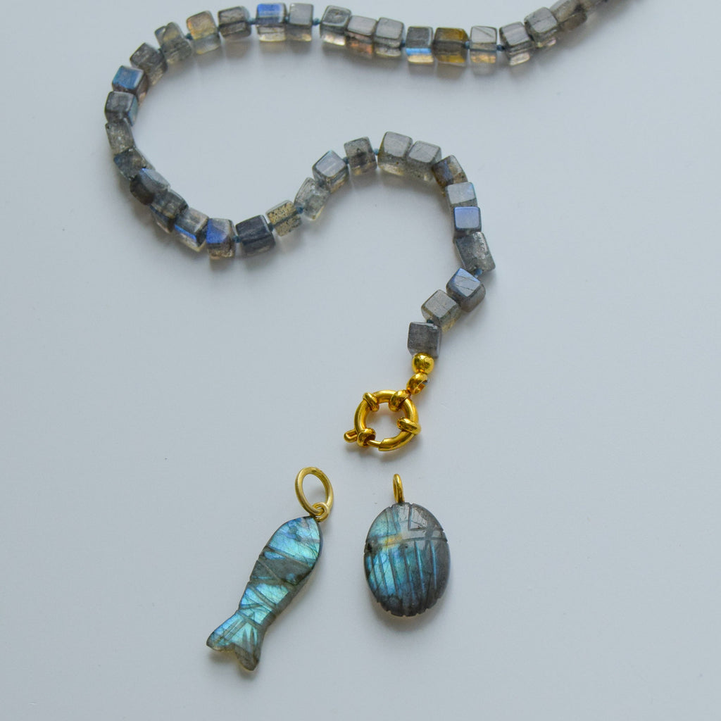Angular — Labradorite Necklace