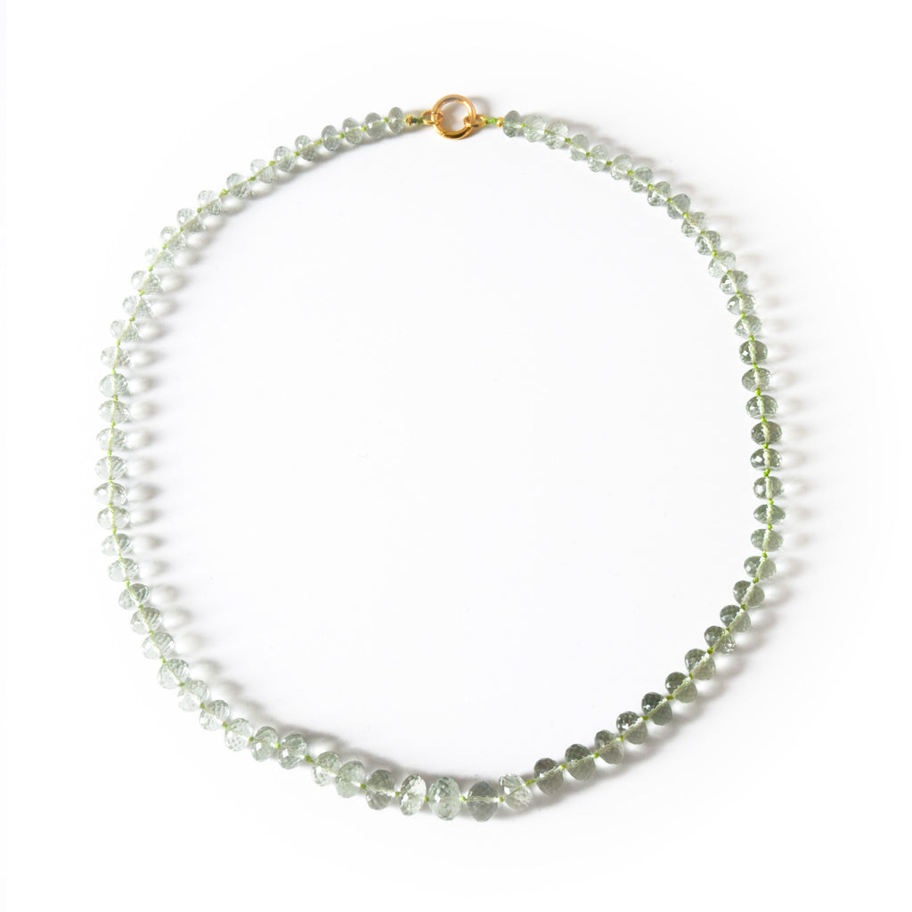 Prasolite Necklace