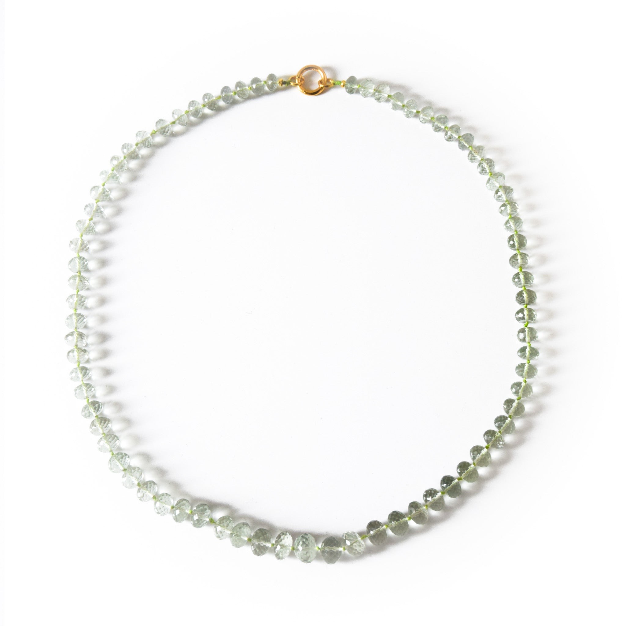 Prasolite Necklace