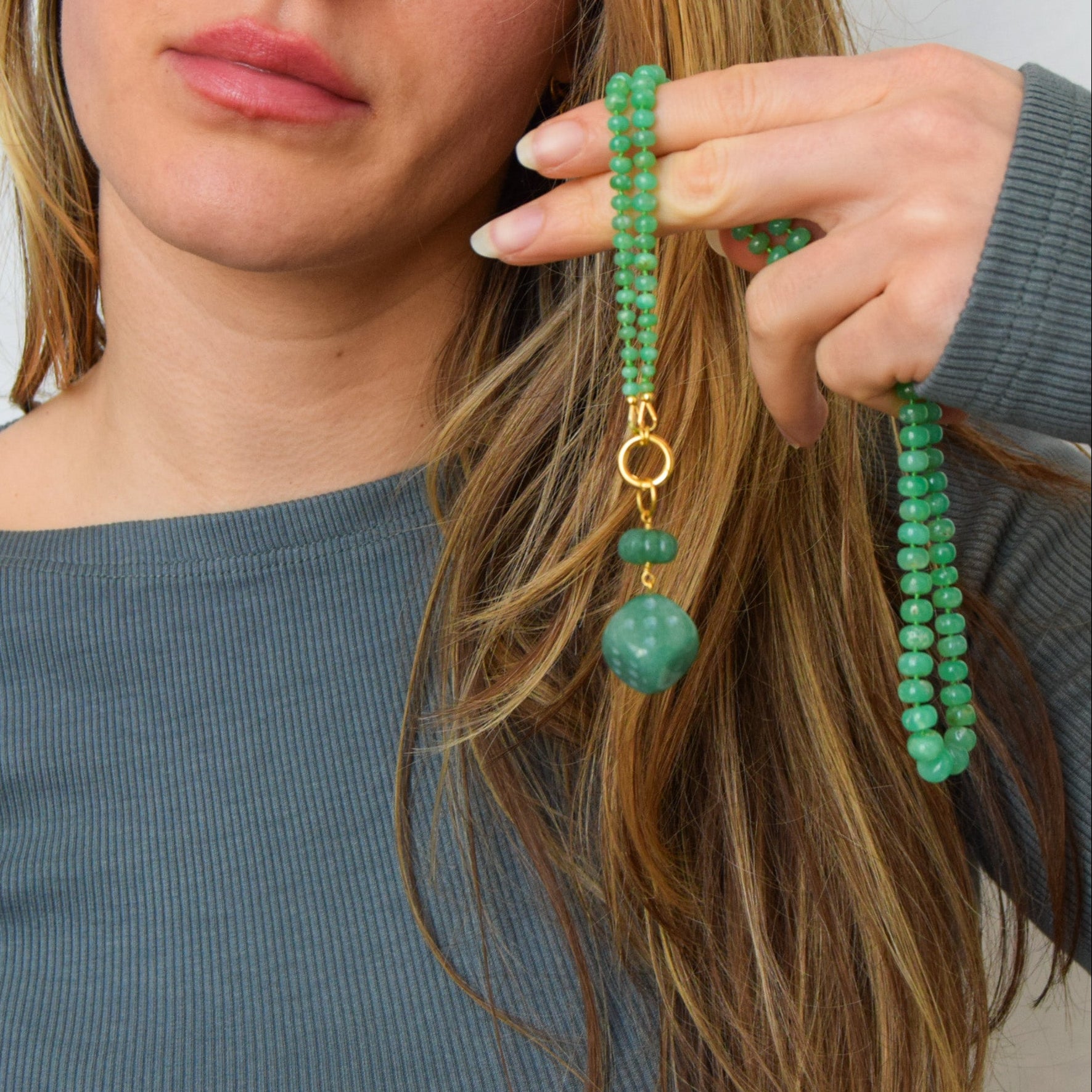 Chrysoprase Necklace