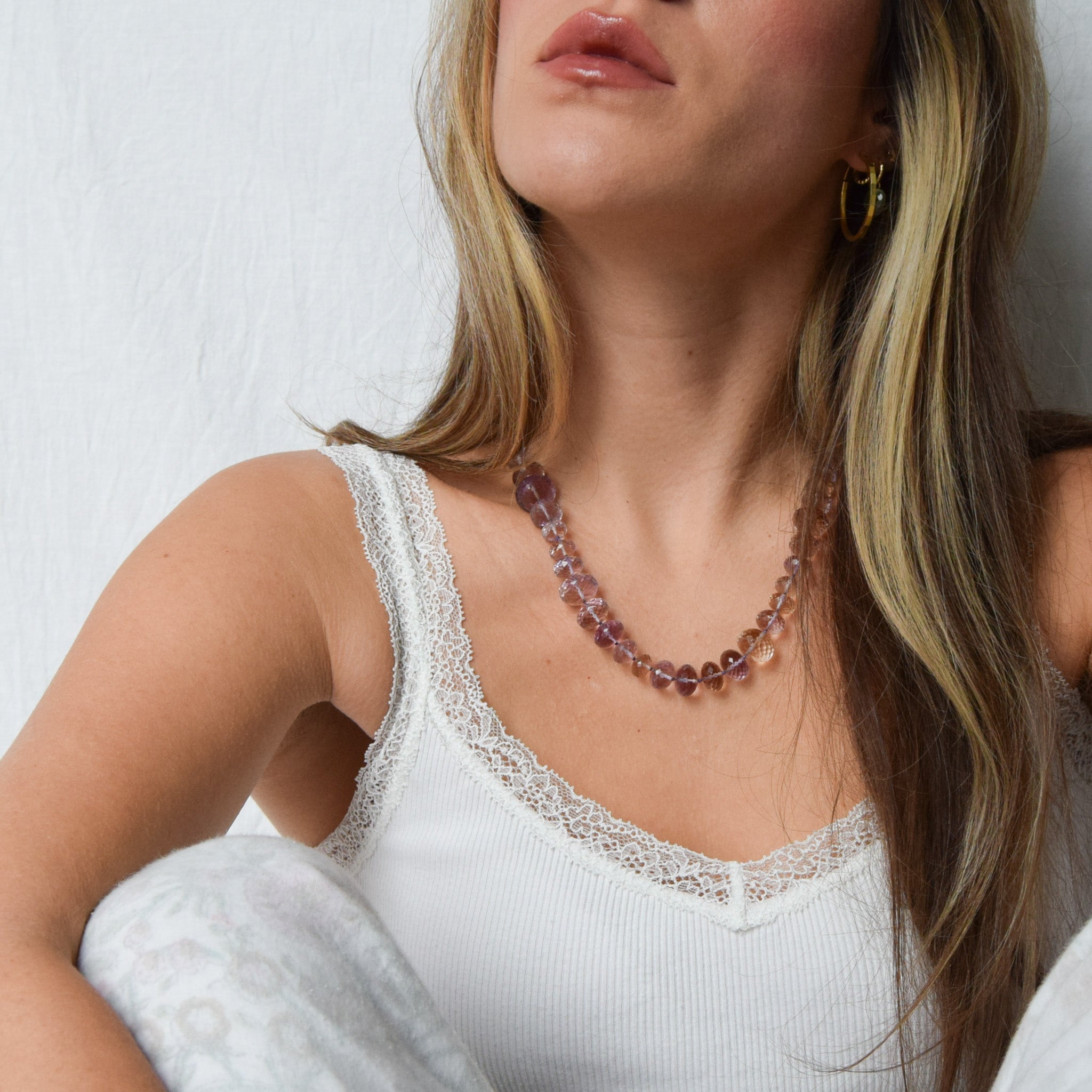 Jumbo Ametrine Neckace