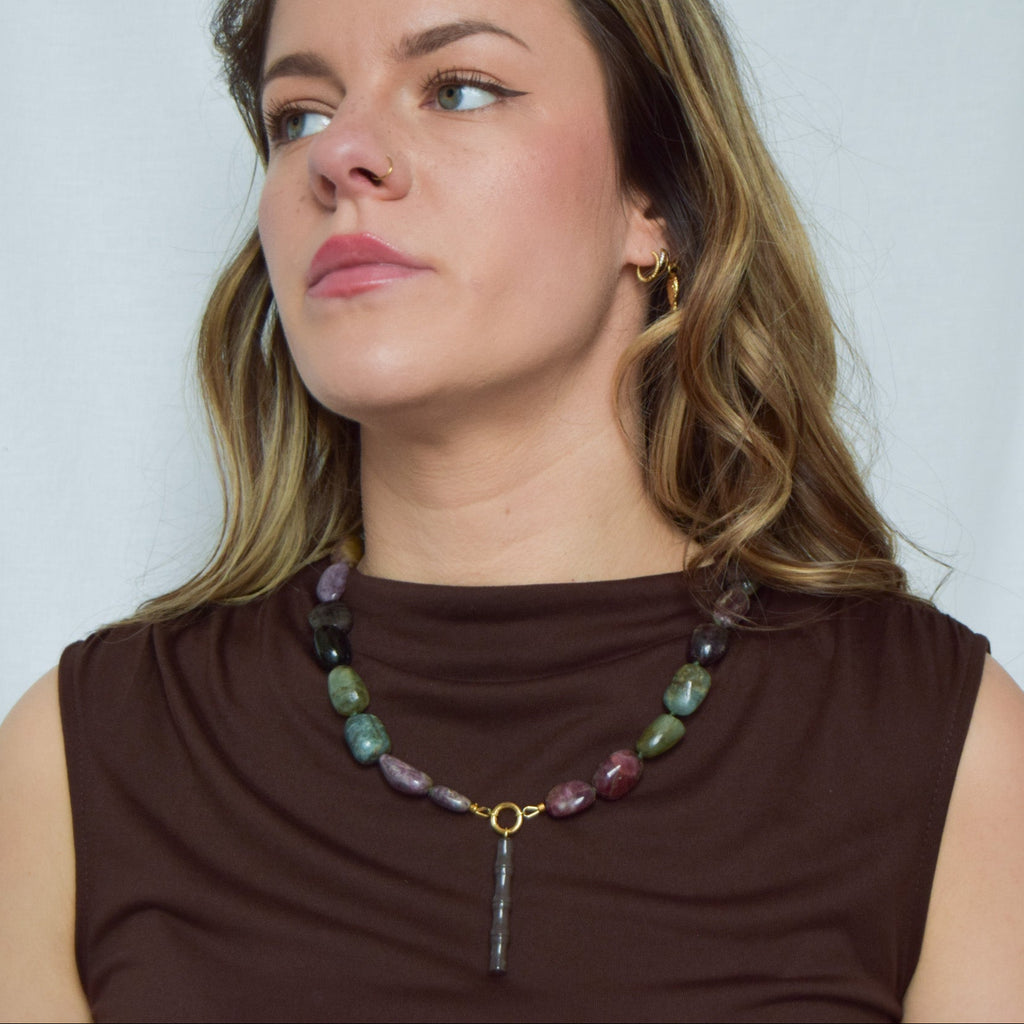 Strata — Tourmaline Necklace
