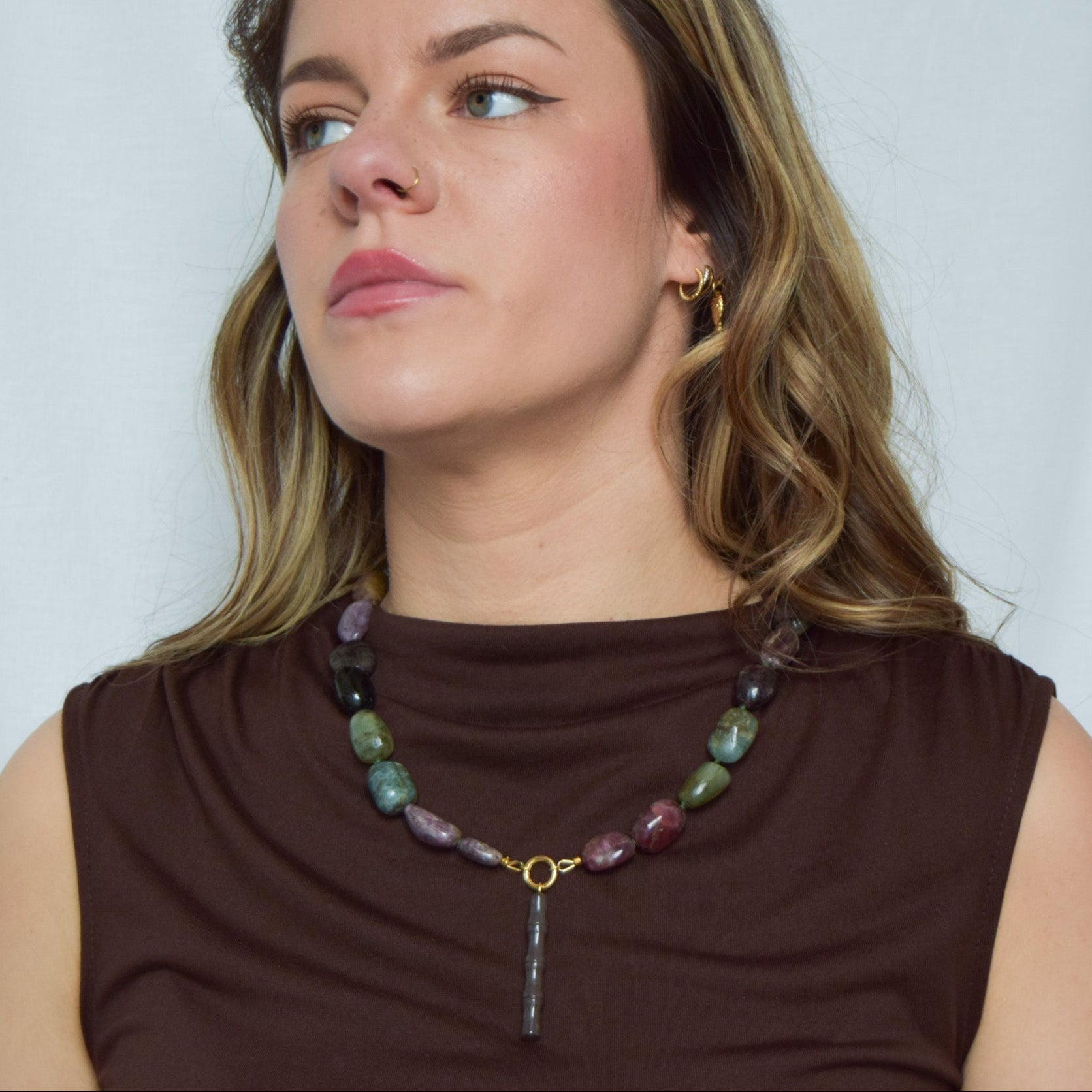 Strata — Tourmaline Necklace