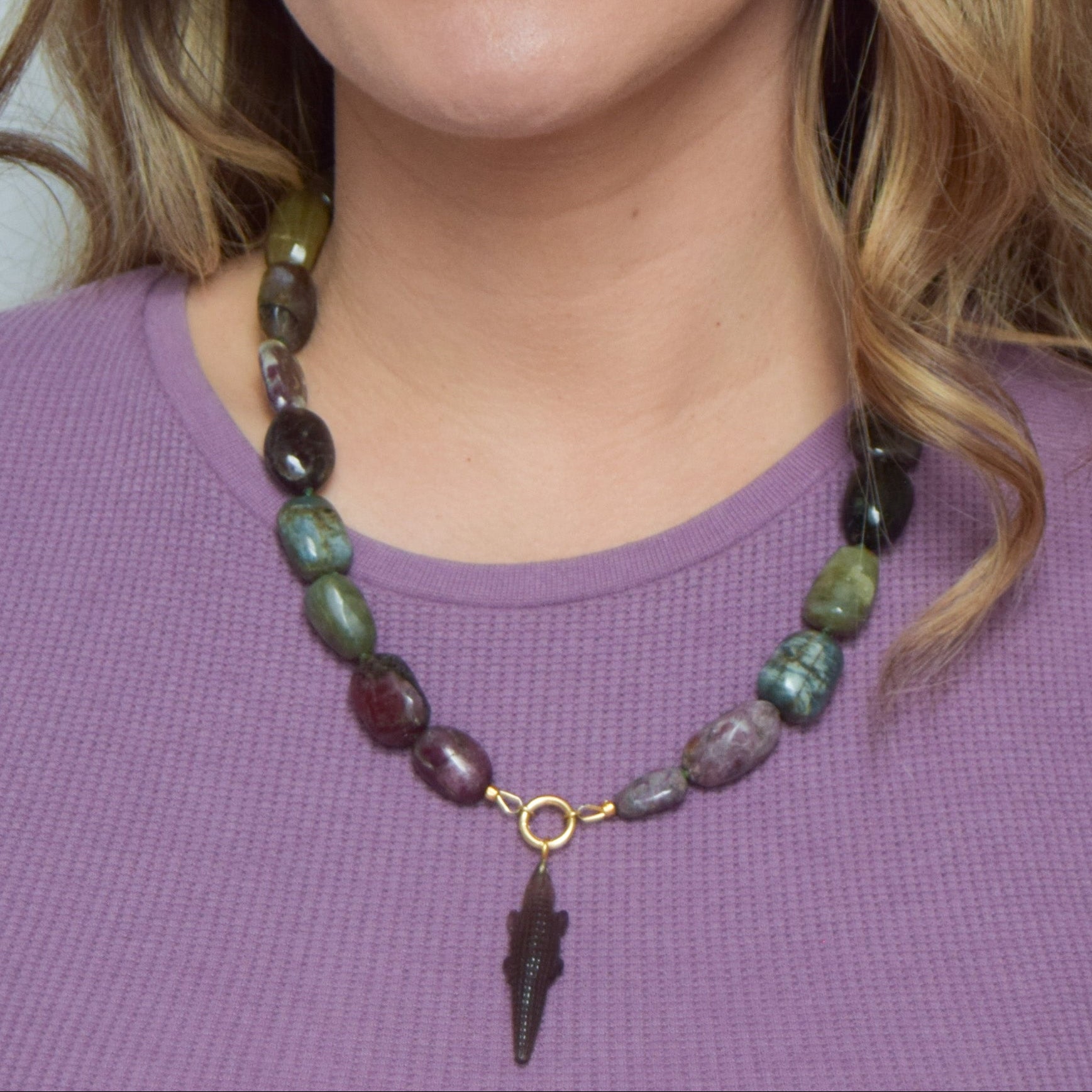 Crocodile pendant