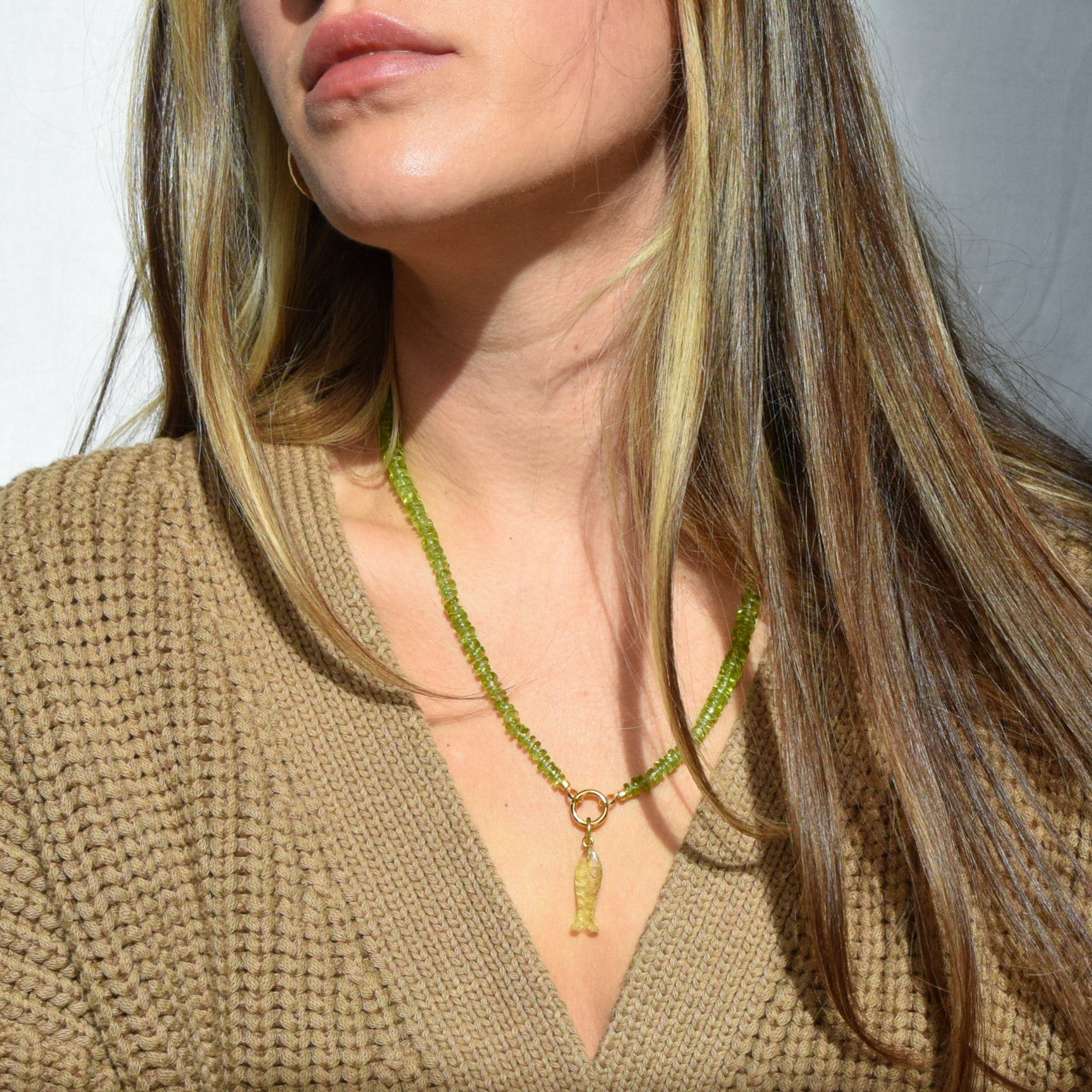 Peridot Necklace