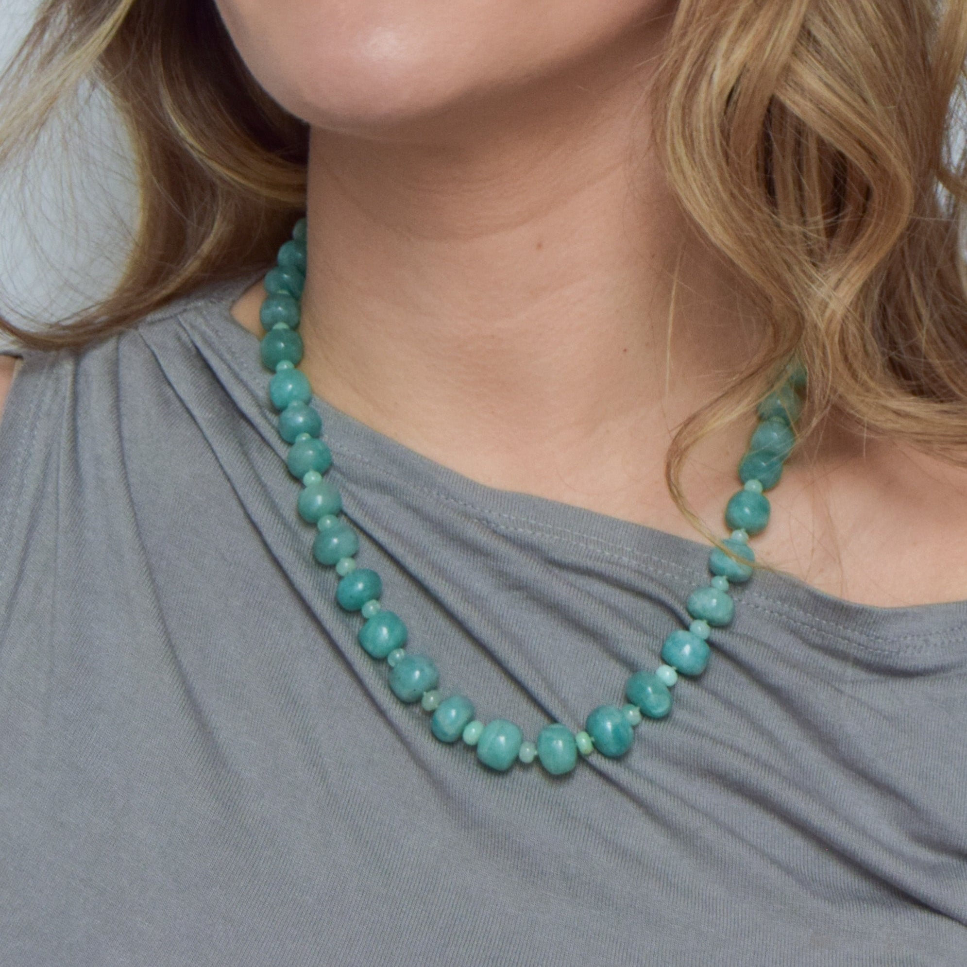 Duality — Amazonite Necklace