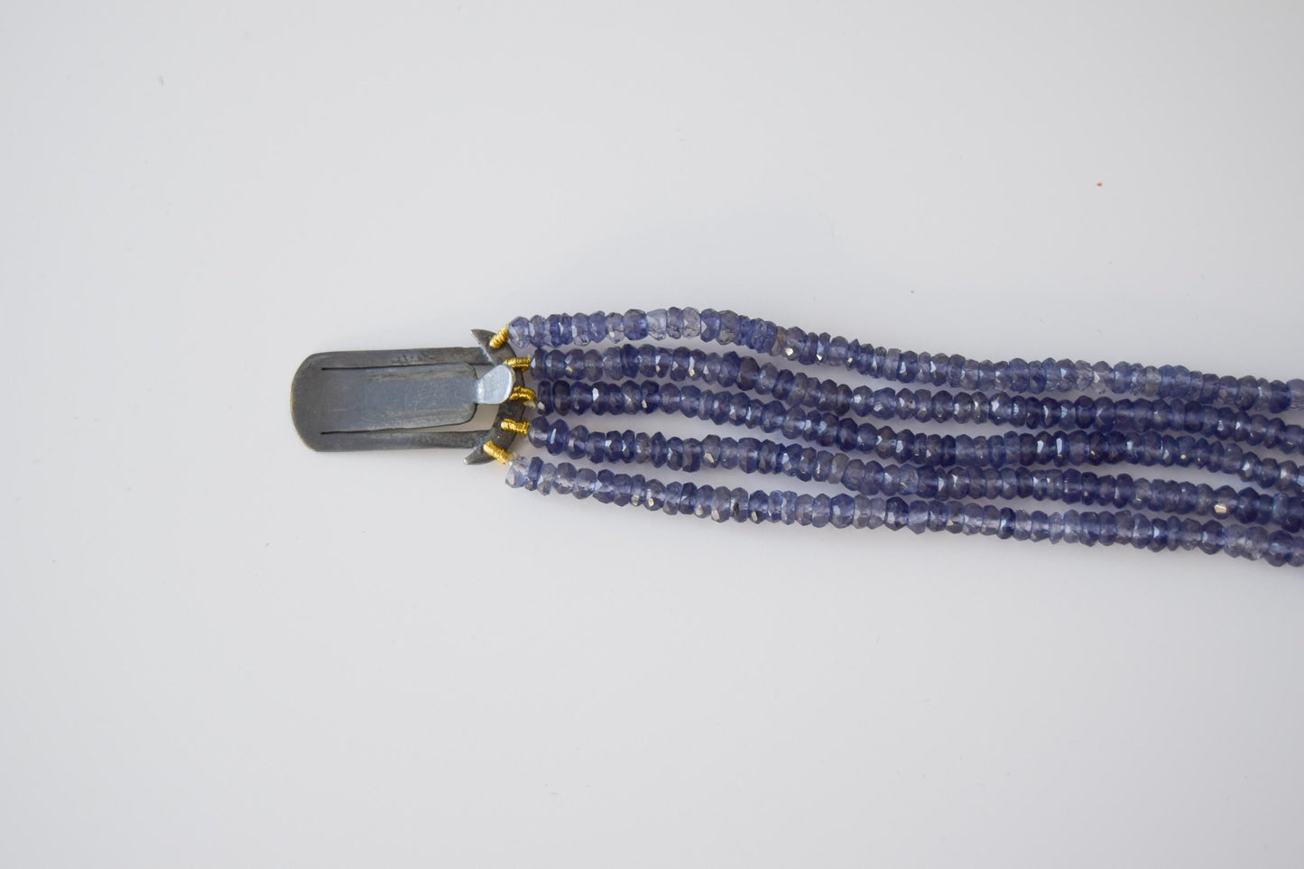 Quartz and Tanzanite Bracelet