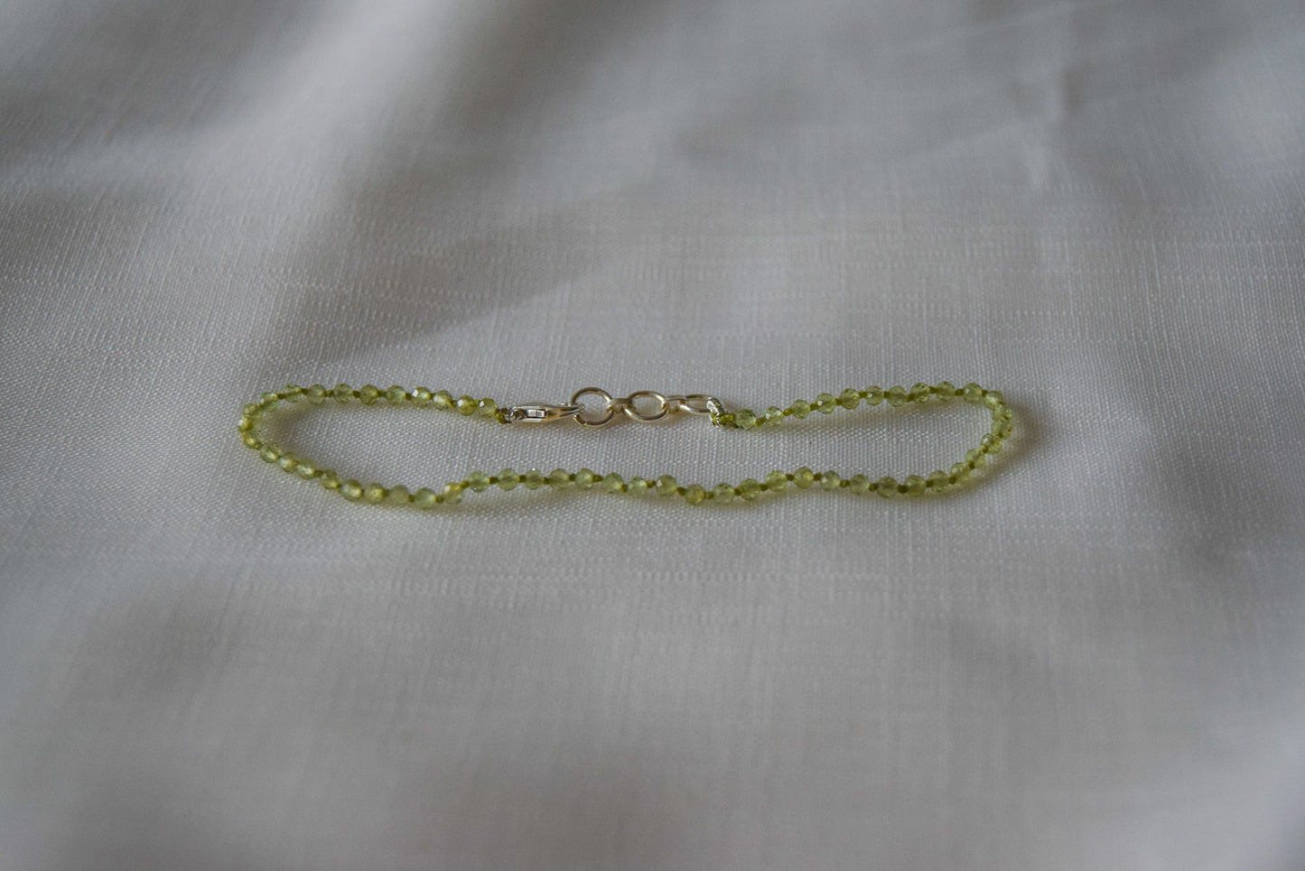 Leo Peridot Bracelet