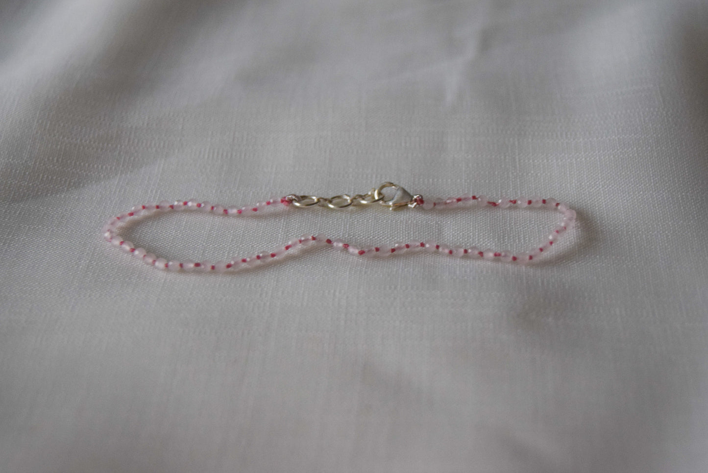 Libra Rose Quartz Bracelet