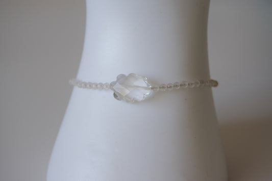 Clear Quartz Cloud Bracelet