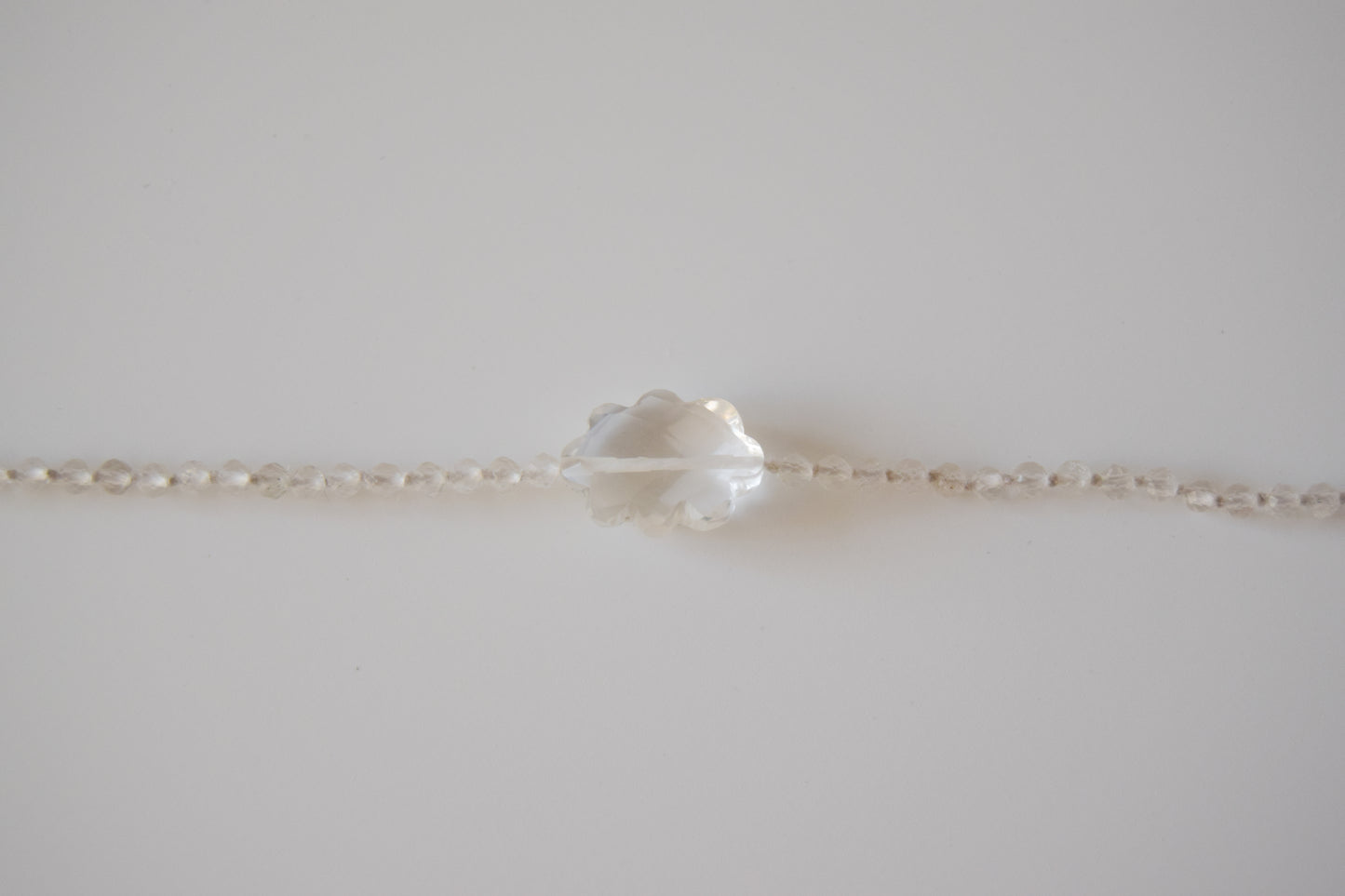 Clear Quartz Cloud Bracelet