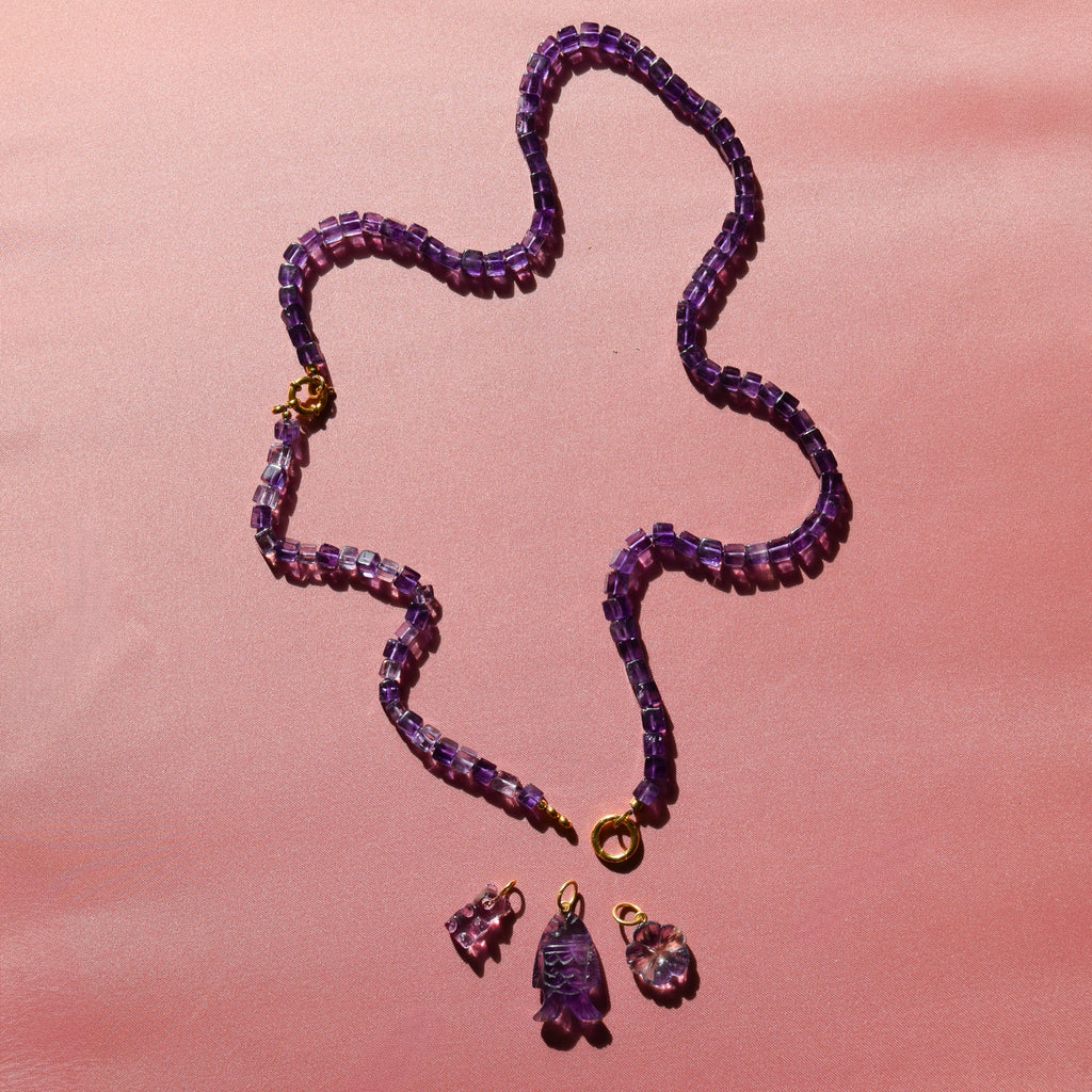 Duality — Amethyst Bracelet