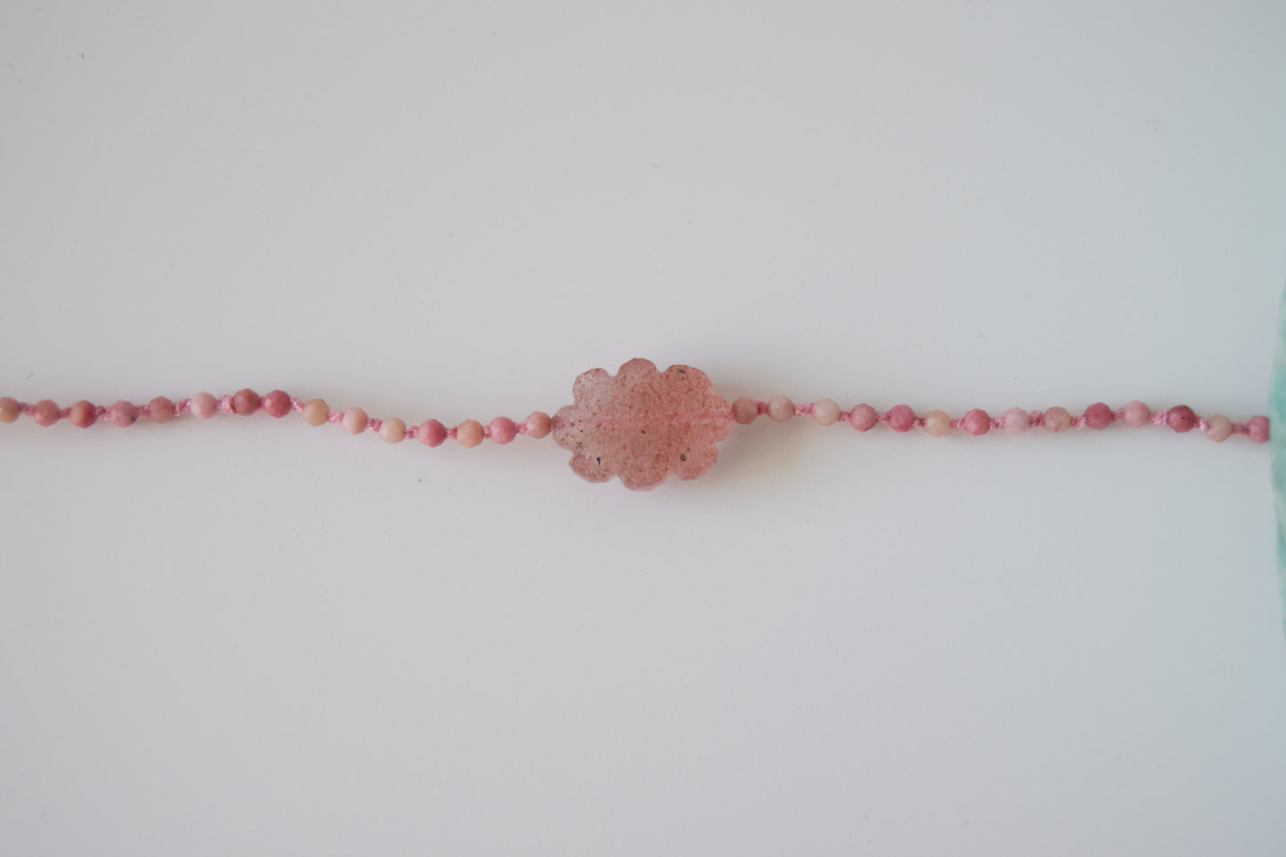 Strawberry Quartz Cloud Bracelet